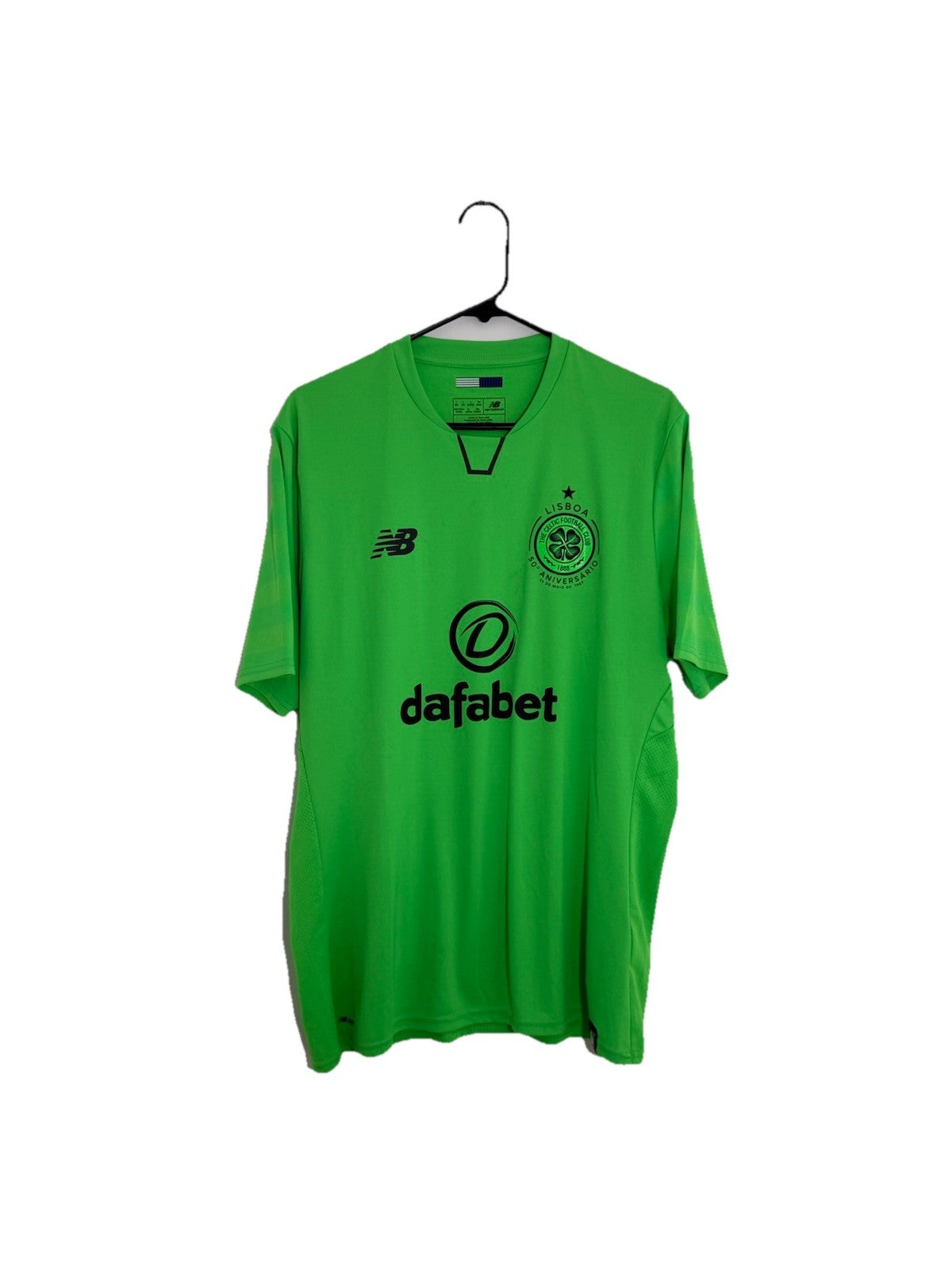 Celtic 2017/18 Lisbon Lions Large 3rd Excellent Condition New Balance