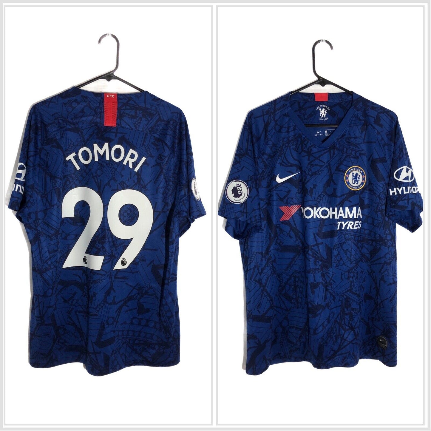 Tomori 29 Chelsea Xl 2019 20 Home Shirt Excellent Condition AJ5529 495