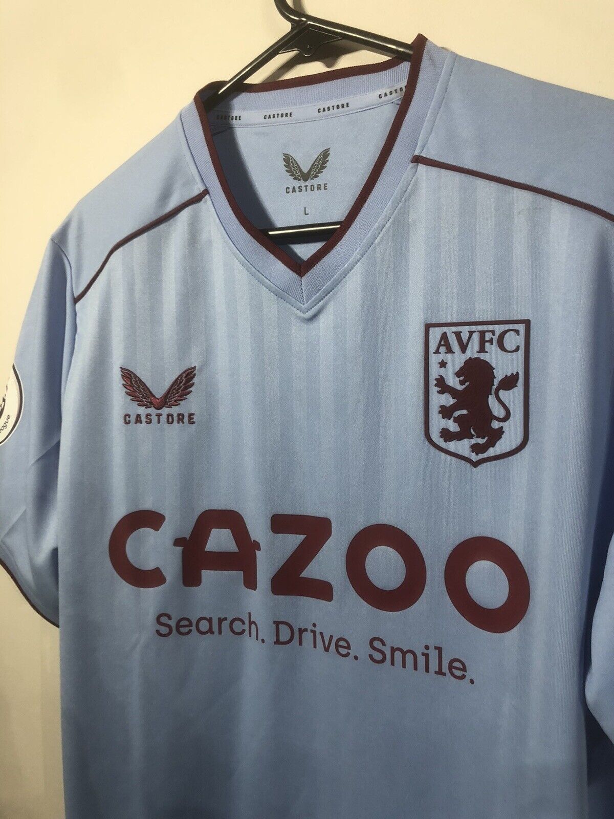 Watkins #11 Aston Villa Away Large 2022/23 Football Shirt BNWOT