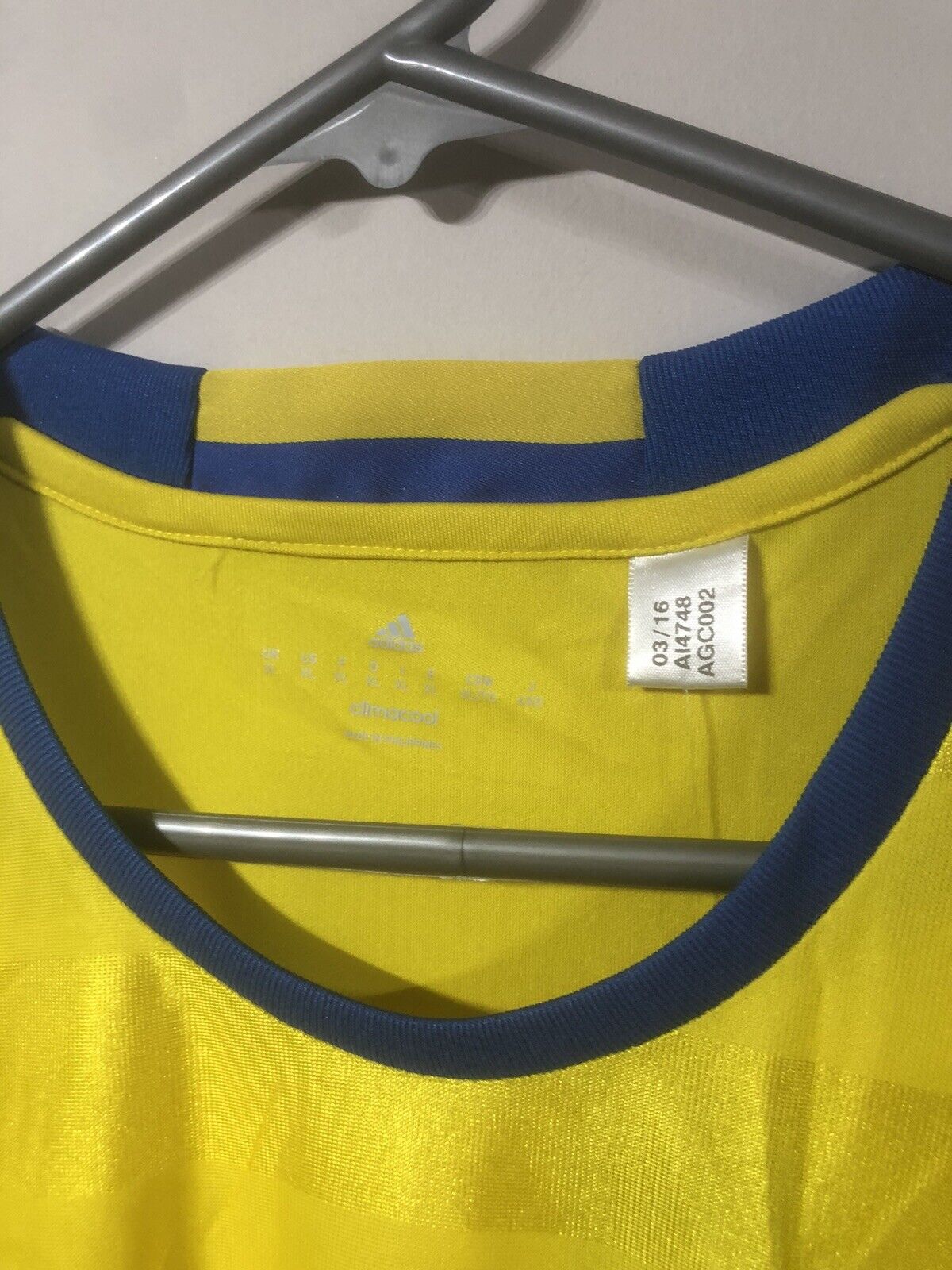 Sweden 2016 Home Large Shirt Adidas BNWT