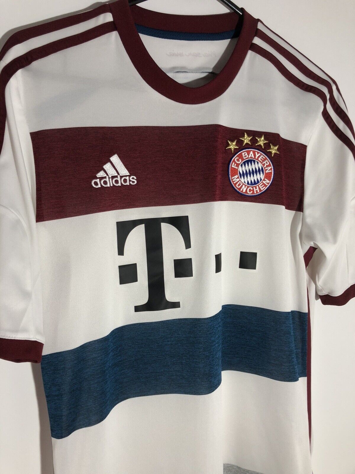 Bayern Munich 2014 15 Small Away Shirt Adidas Excellent Condition F48414