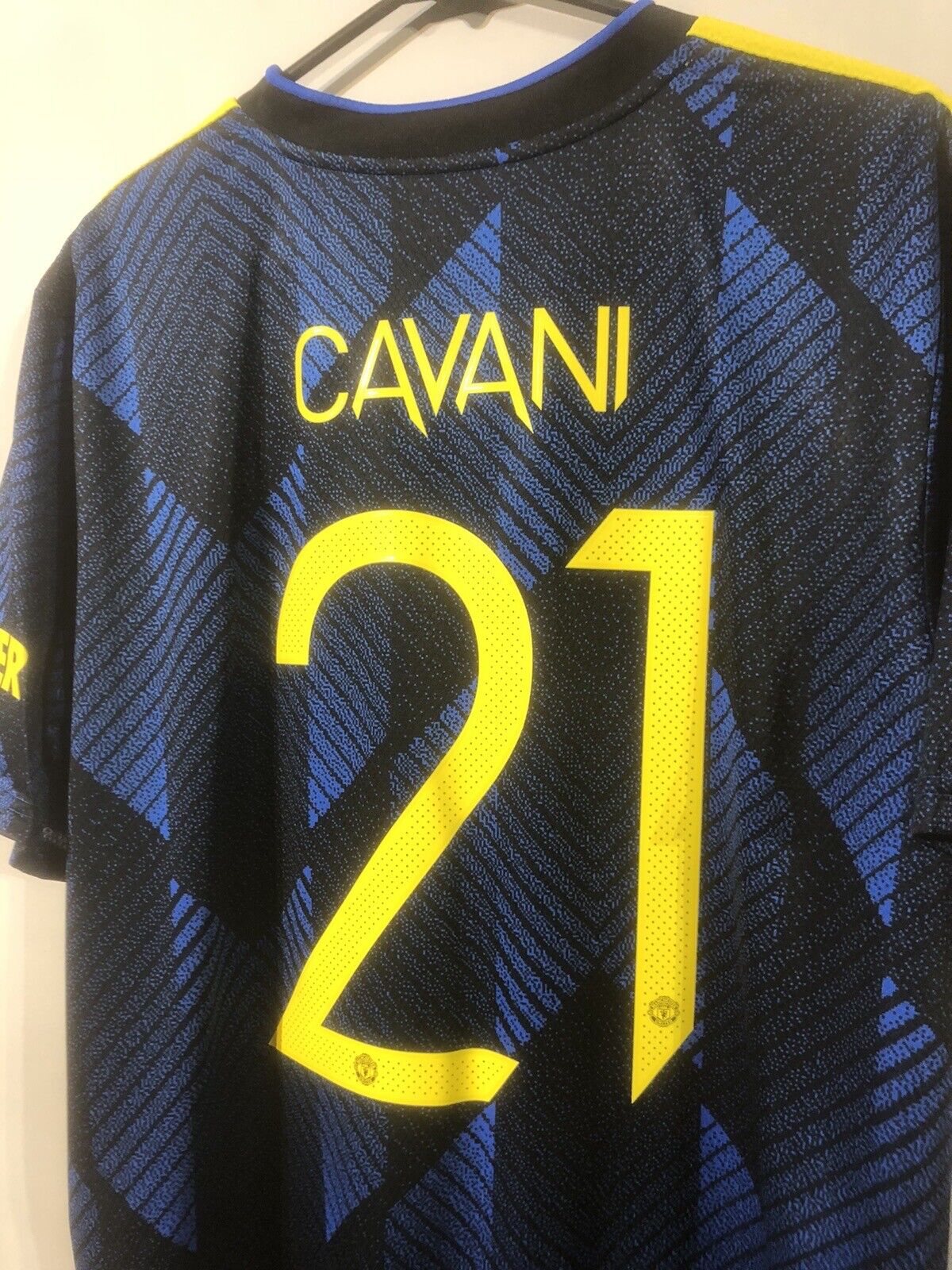 Cavani #21 Manchester United X-Large 2021/22 3rd Shirt BNWT