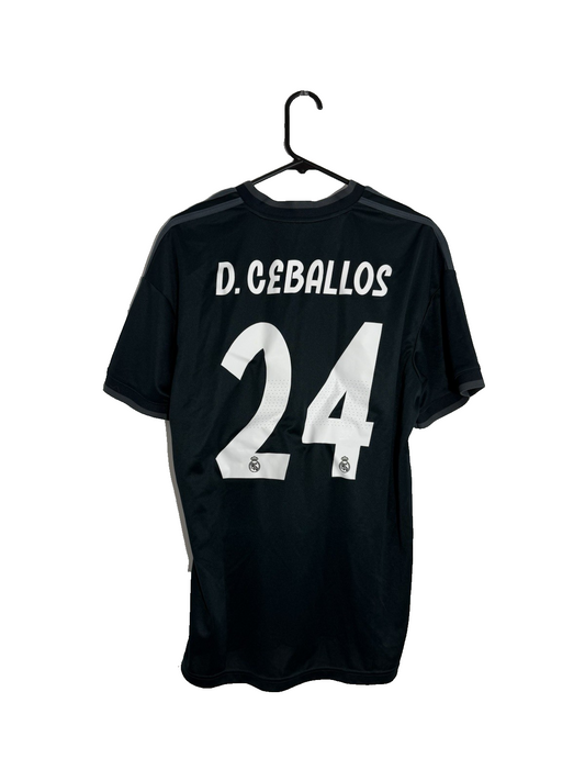 Real Madrid D. Ceballos #24 2018/19 Large Away Excellent Condition CG0584