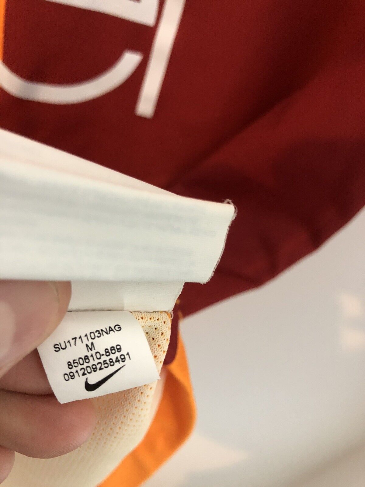 Galatasaray Medium Vaporknit Home 2017 18 Shirt Excellent Condition 850610 869