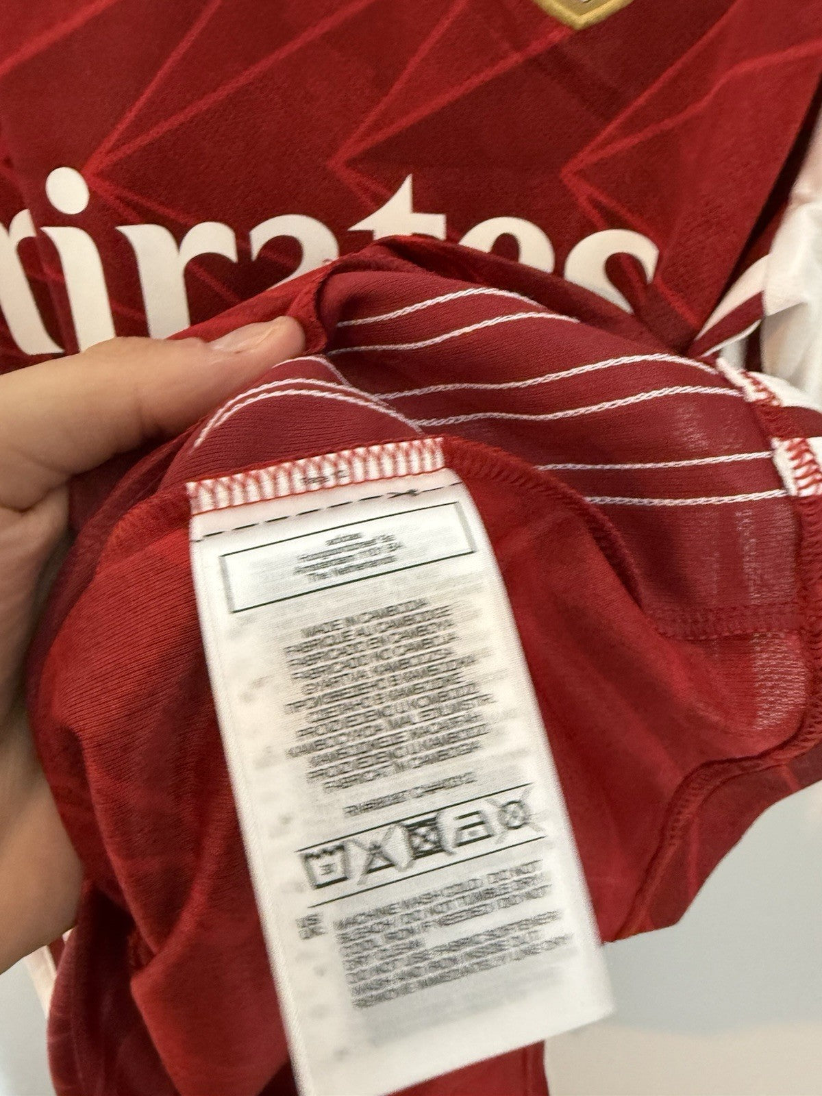 Arsenal Gabriel #6 2020/21 Large Home Shirt BNWT EH5817