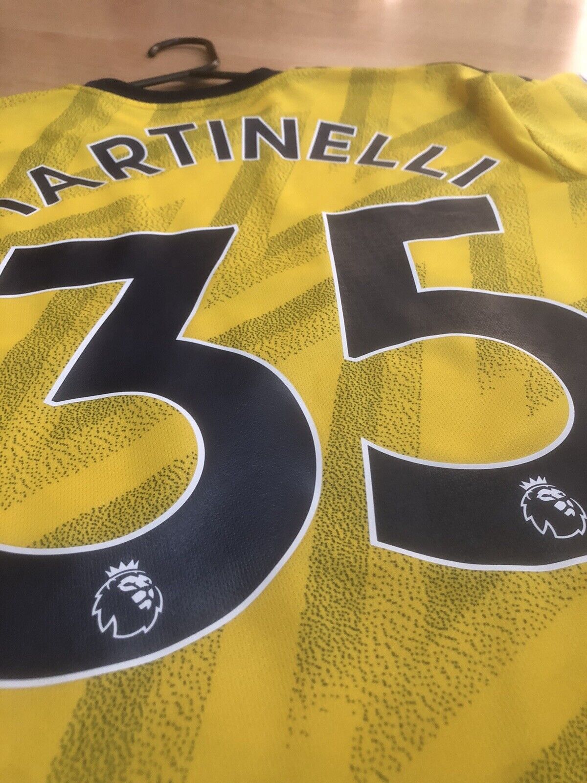 Martinelli #35 Arsenal 2019/20 Small Away Shirt Excellent Condition EH5635