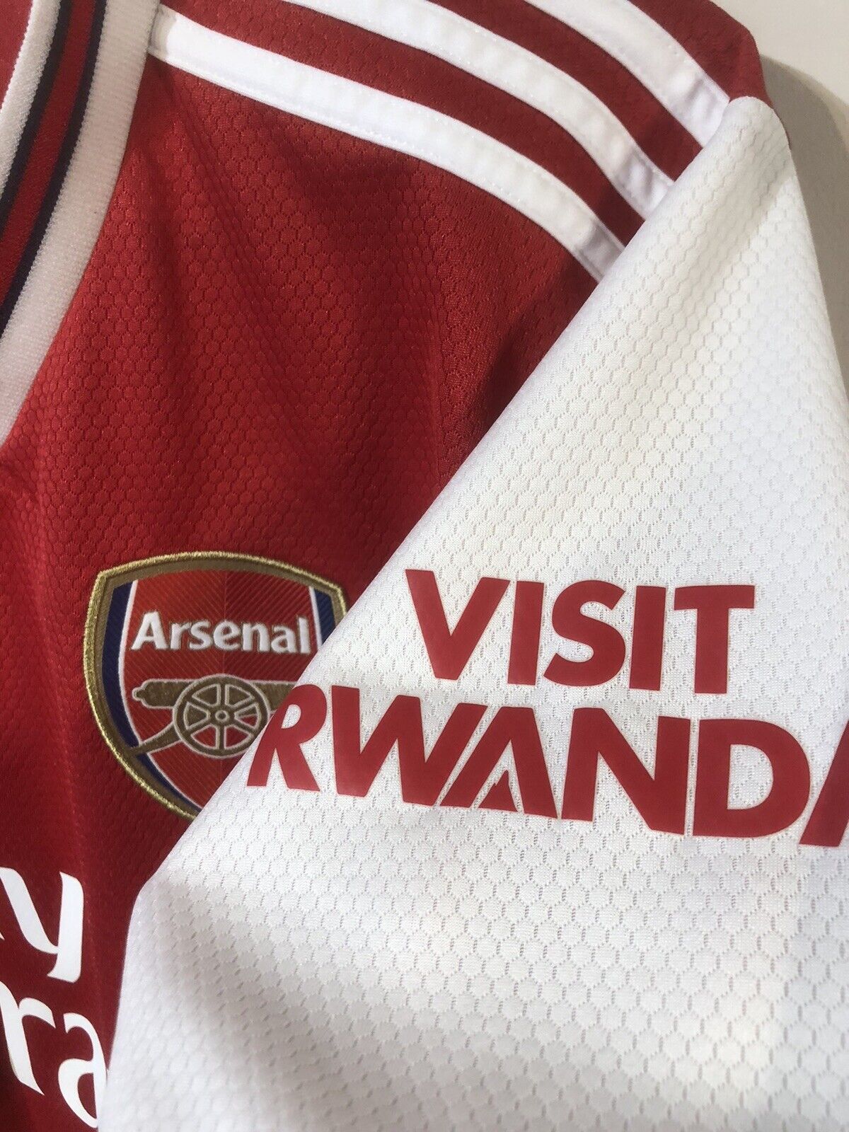 Tierney #3 Arsenal 2019/20 Medium Home Shirt Adidas Excellent Condition EH5637