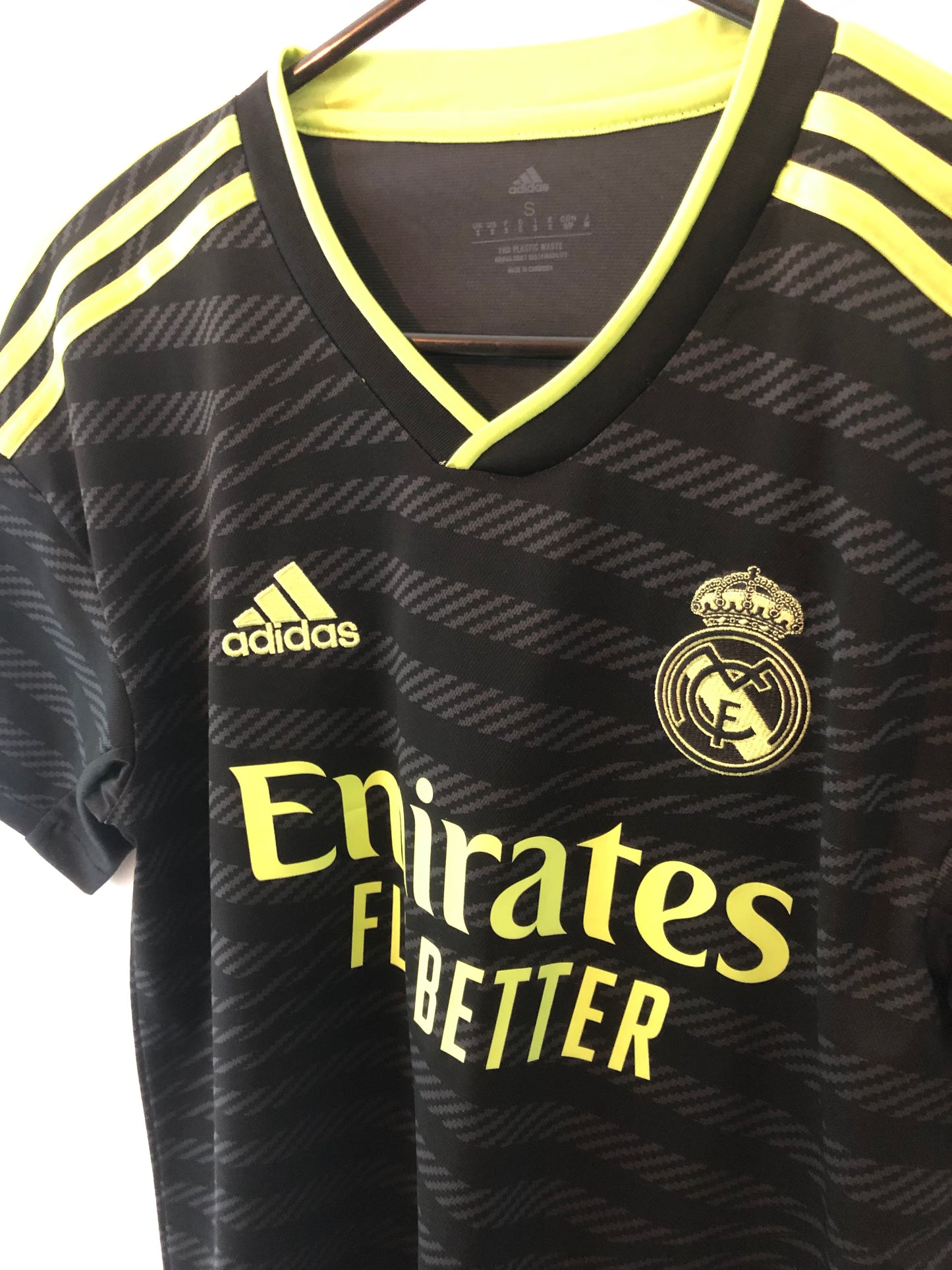 Rodrygo #21 Real Madrid 2022/23 3rd Small Shirt Excellent Condition HI1656