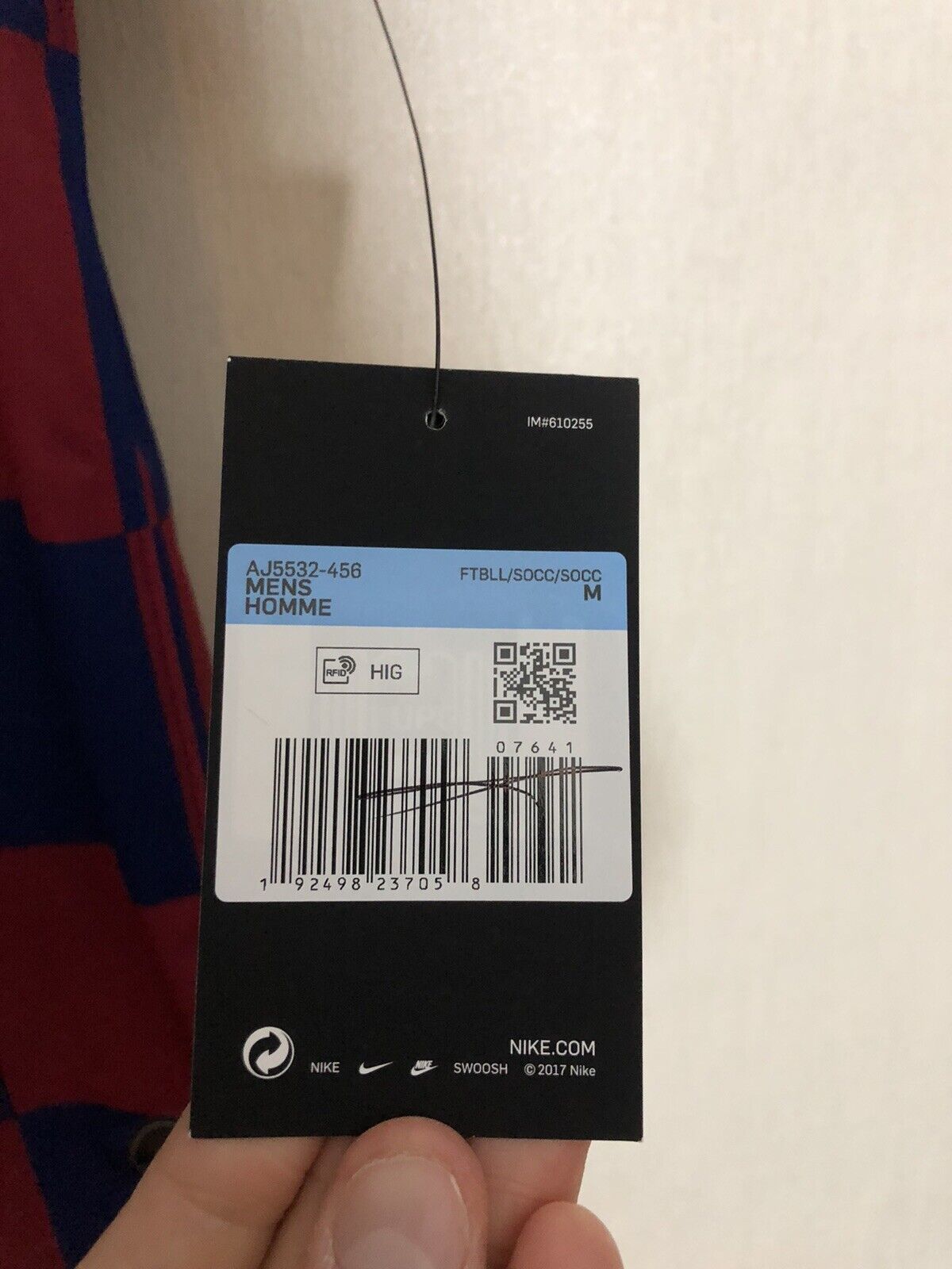 Suarez #9 Barcelona Medium 2019/20 Home Football Shirt Jersey Nike BNWT