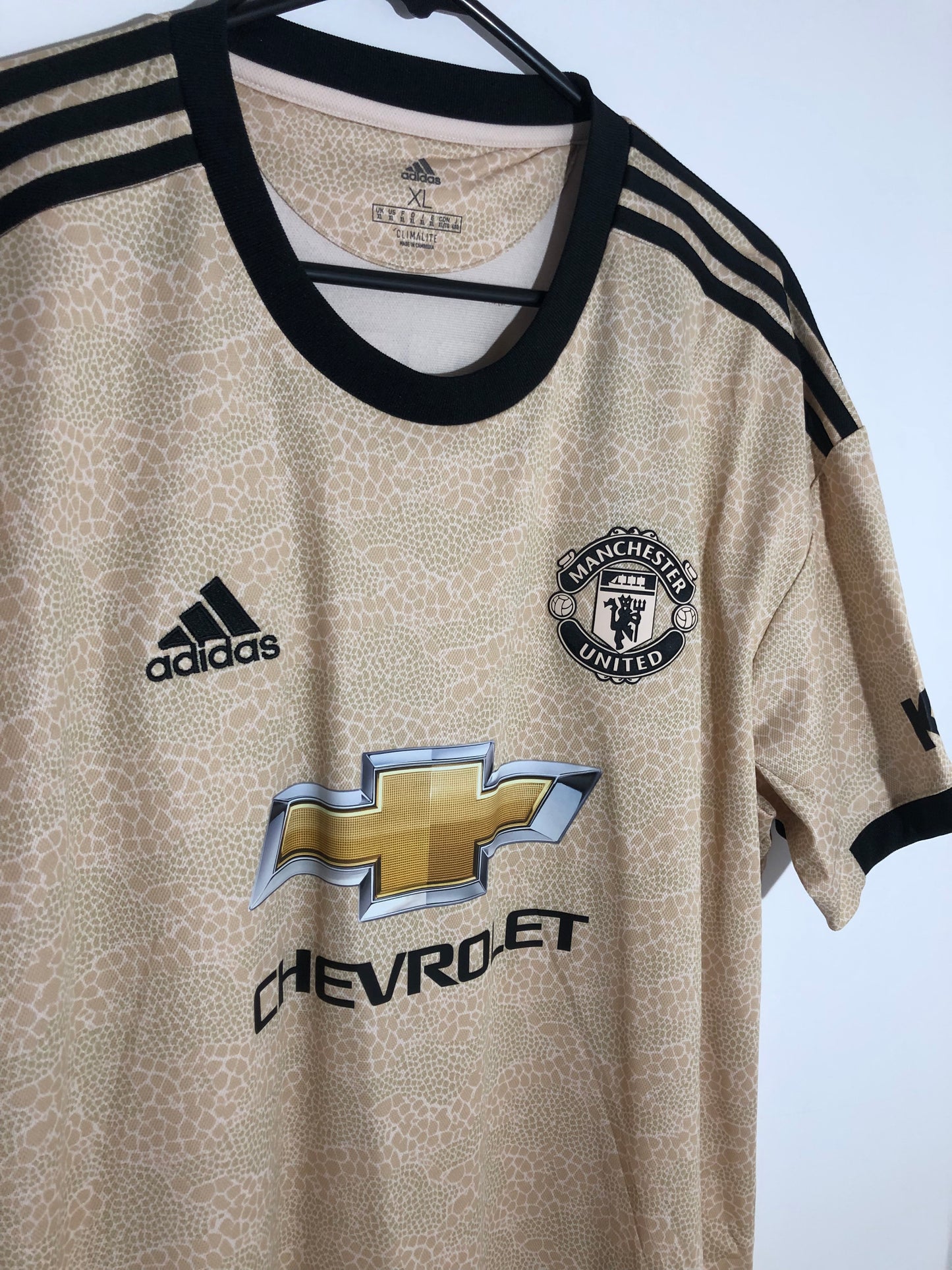 Wan Bissaka #29 Manchester United 2019/20 Away Xl Shirt BNWT Ed7388