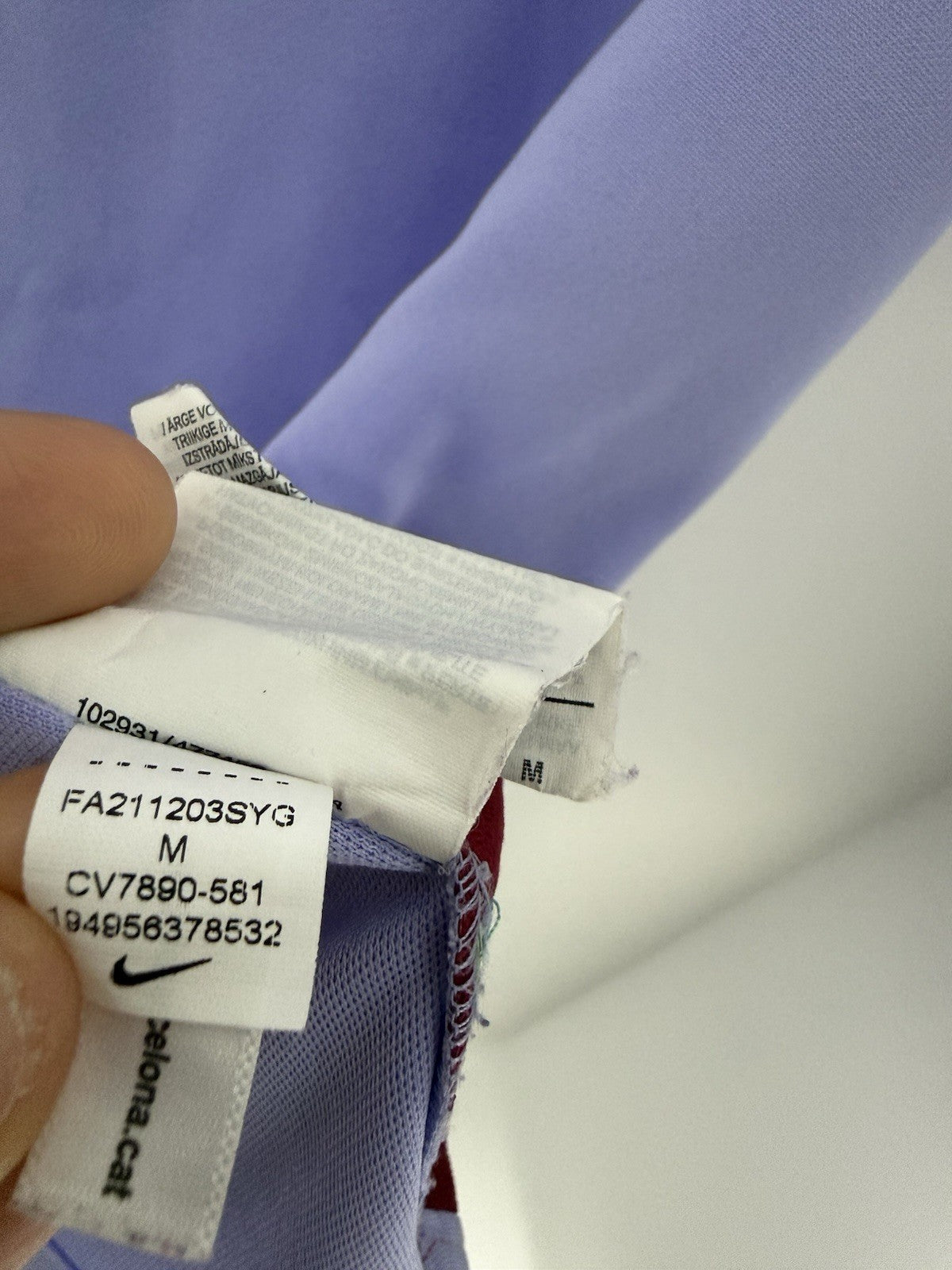 Barcelona Ansu Fati #10 2021/22 Medium Away Shirt Excellent Condition CV7890-581