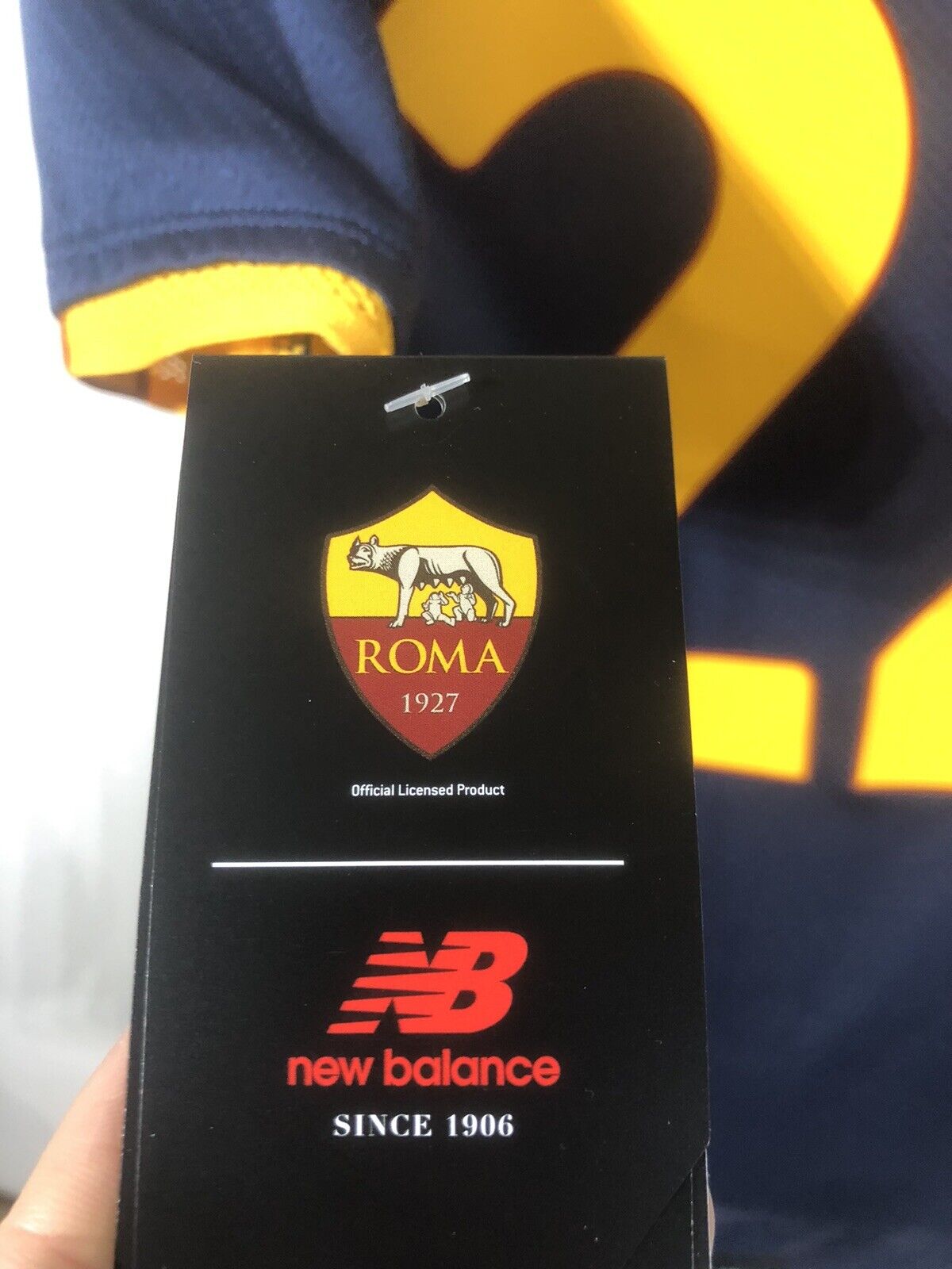 Zaniolo #22 AS Roma 4th 2021/22 Small Football Shirt New Balance BNWT