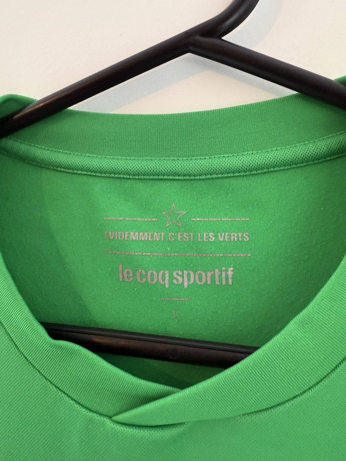 AS Saint-Étienne 2015/16 Large Home Shirt Le Coq Sportif Very Good Condition