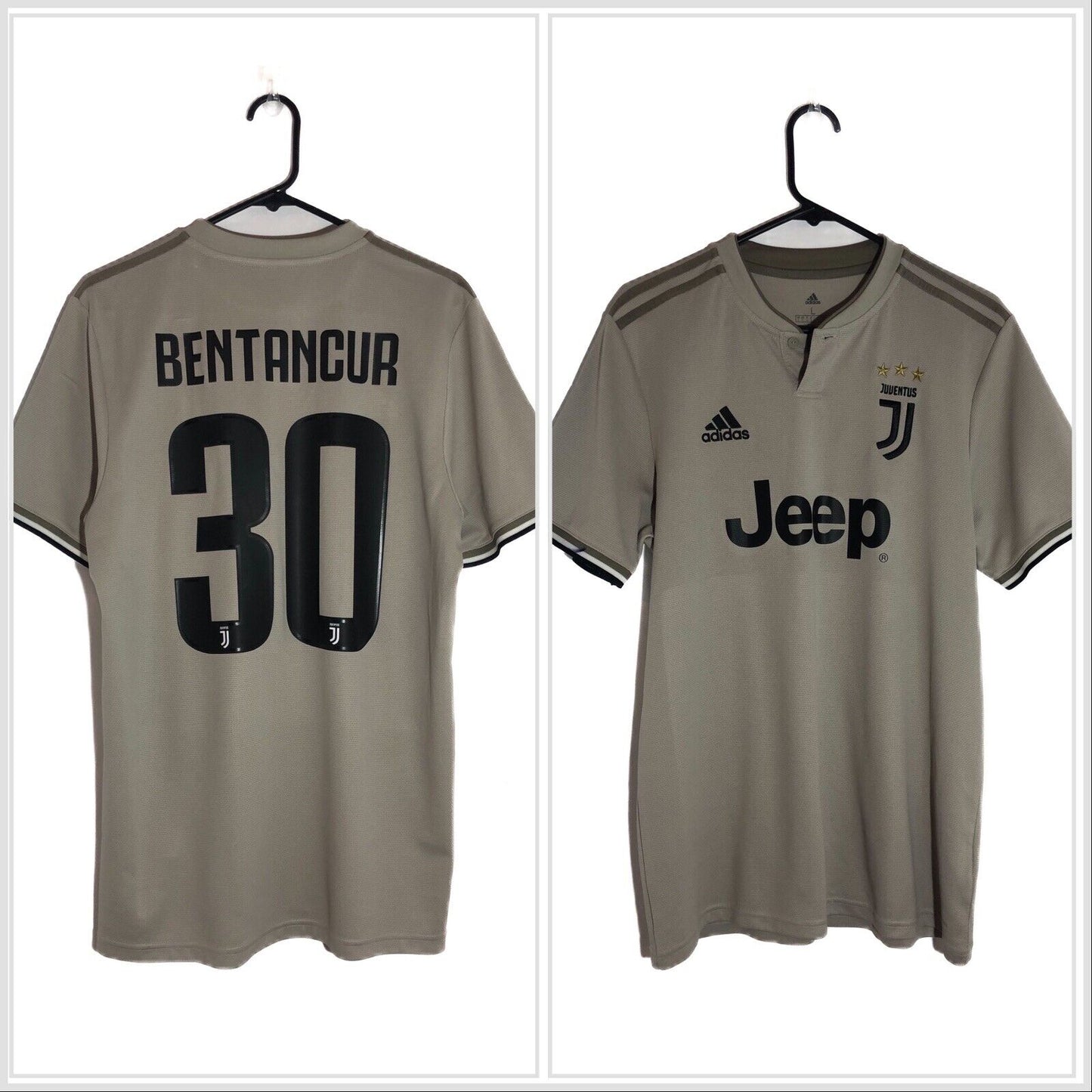 Bentancur 30 Juventus 2018 19 Away Large Shirt Good Condition Cf3488