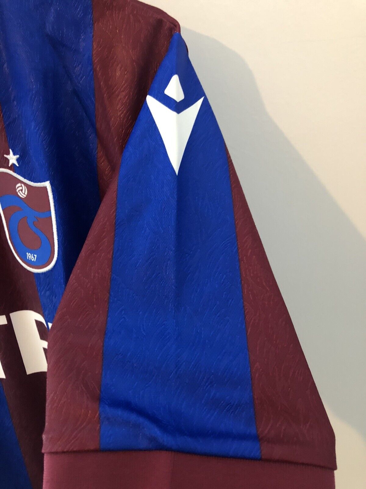 Trabzonspor Medium Authentic Home 2020 21 Shirt Macron Excellent Condition