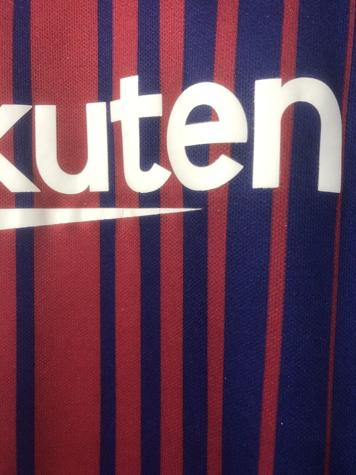 Suarez #9 Barcelona 2017/18 Small Home Shirt Nike Good Condition