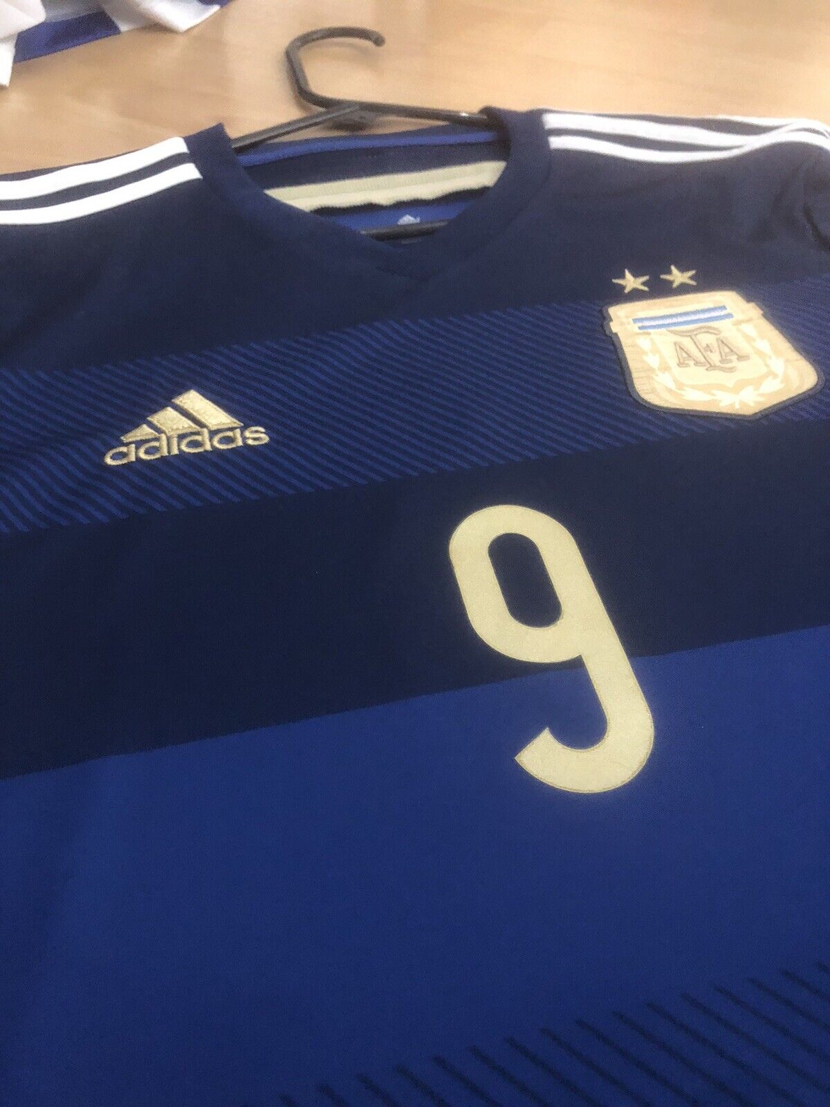 Argentina 2014 Small Away Shirt Adidas World Cup Excellent Condition G75187