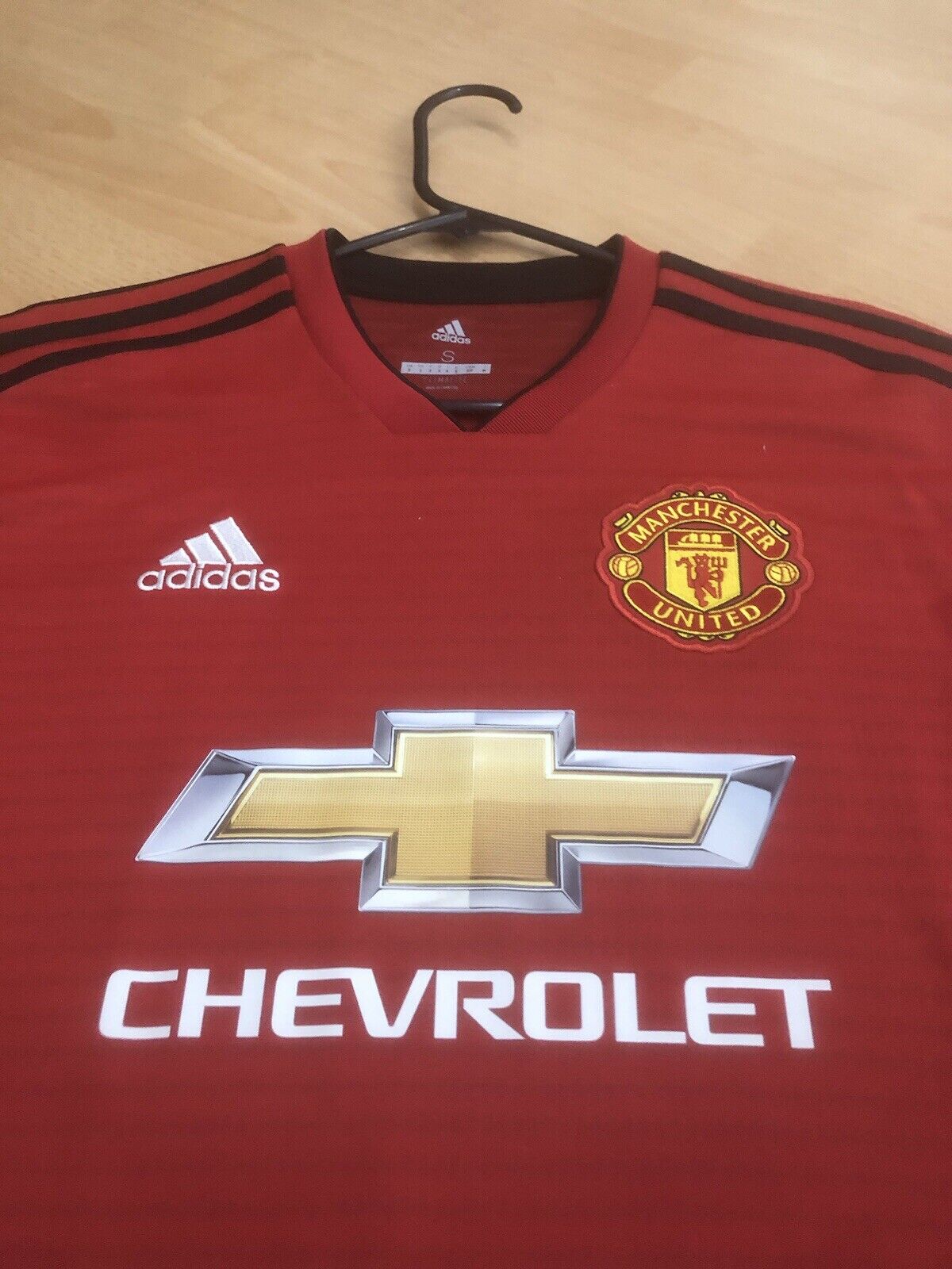 Valencia 25 Manchester United Small 2018 19 Home Excellent Condition Cg0040