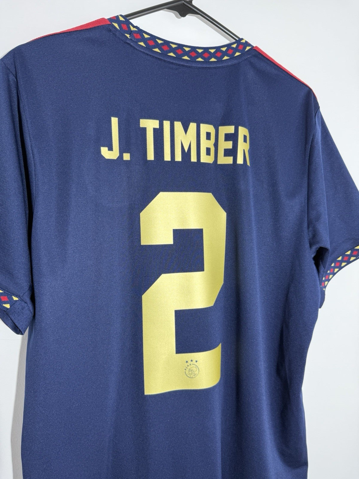 Ajax J. Timber #2 2021/22 Large Away Excellent Condition H58251