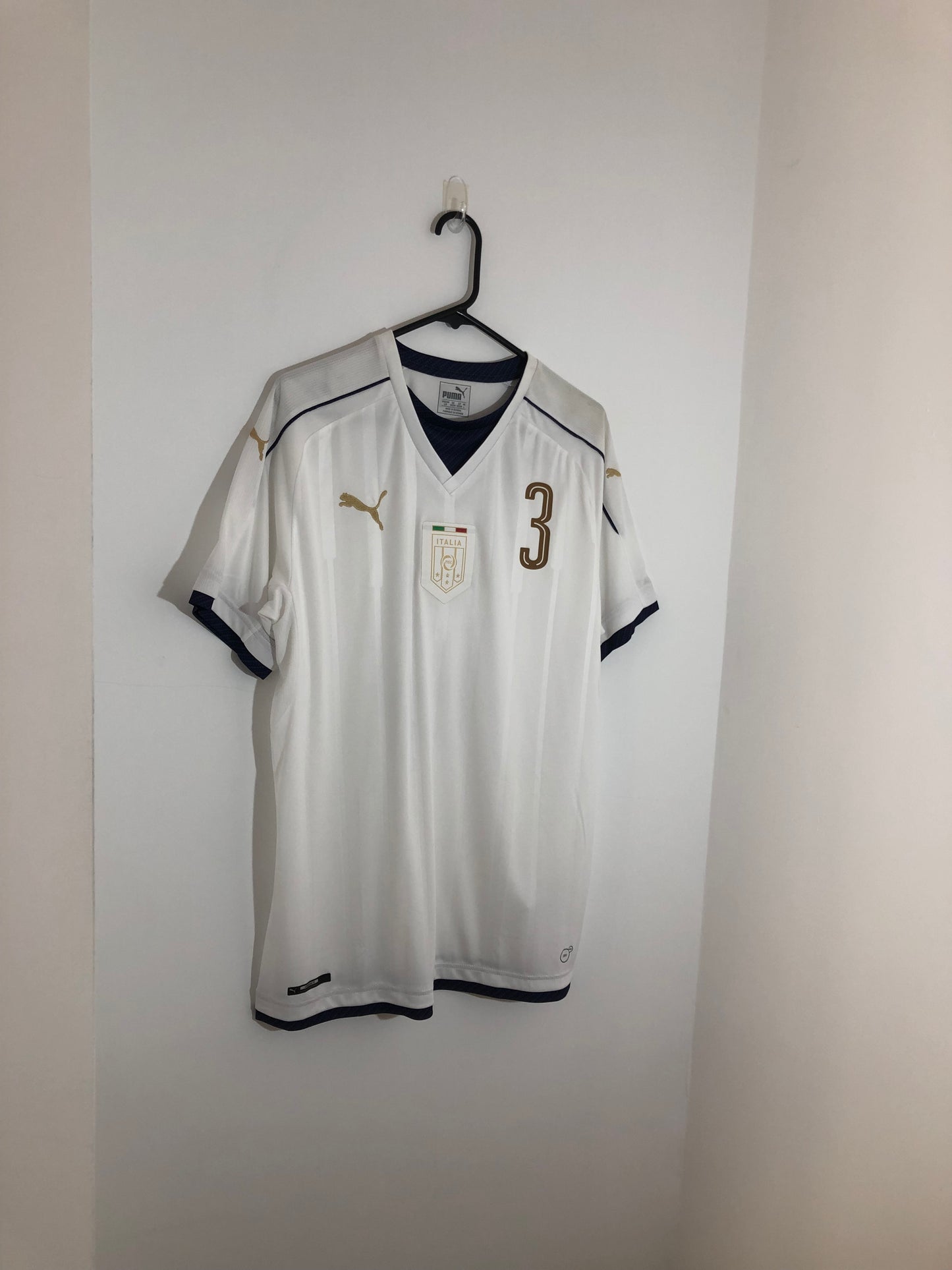 Chiellini #3 Italy 2018 Large Away Tribune Shirt BNWT 749574 04