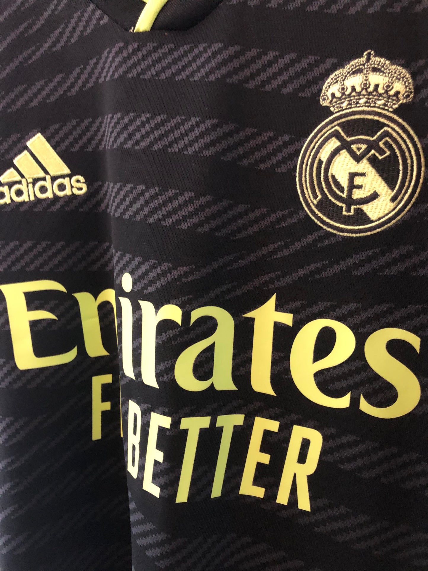 Rodrygo #21 Real Madrid 2022/23 3rd Small Shirt Excellent Condition HI1656