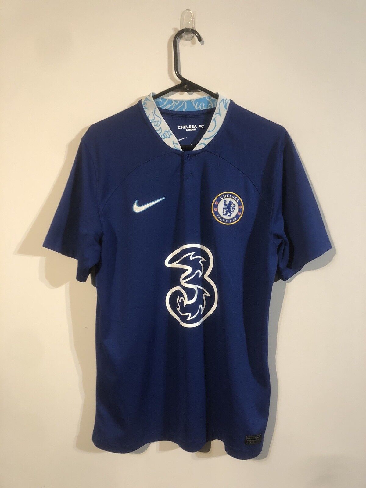 Sterling #17 Chelsea Euro 2022/23 Medium Home Shirt Nike Excellent Condition