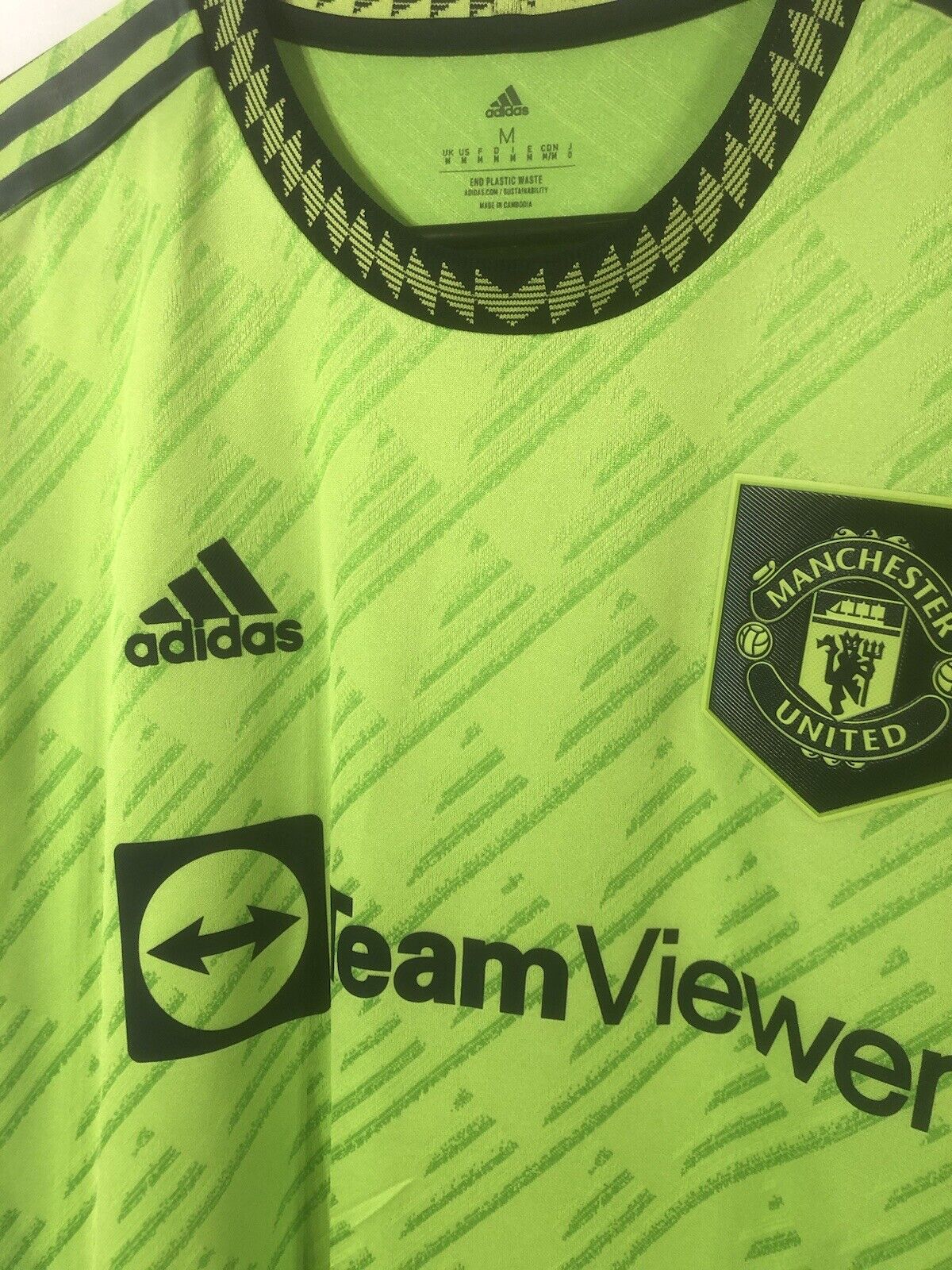 Antony #21 Manchester United Authentic 3rd 2021/22 Medium Shirt BNWT