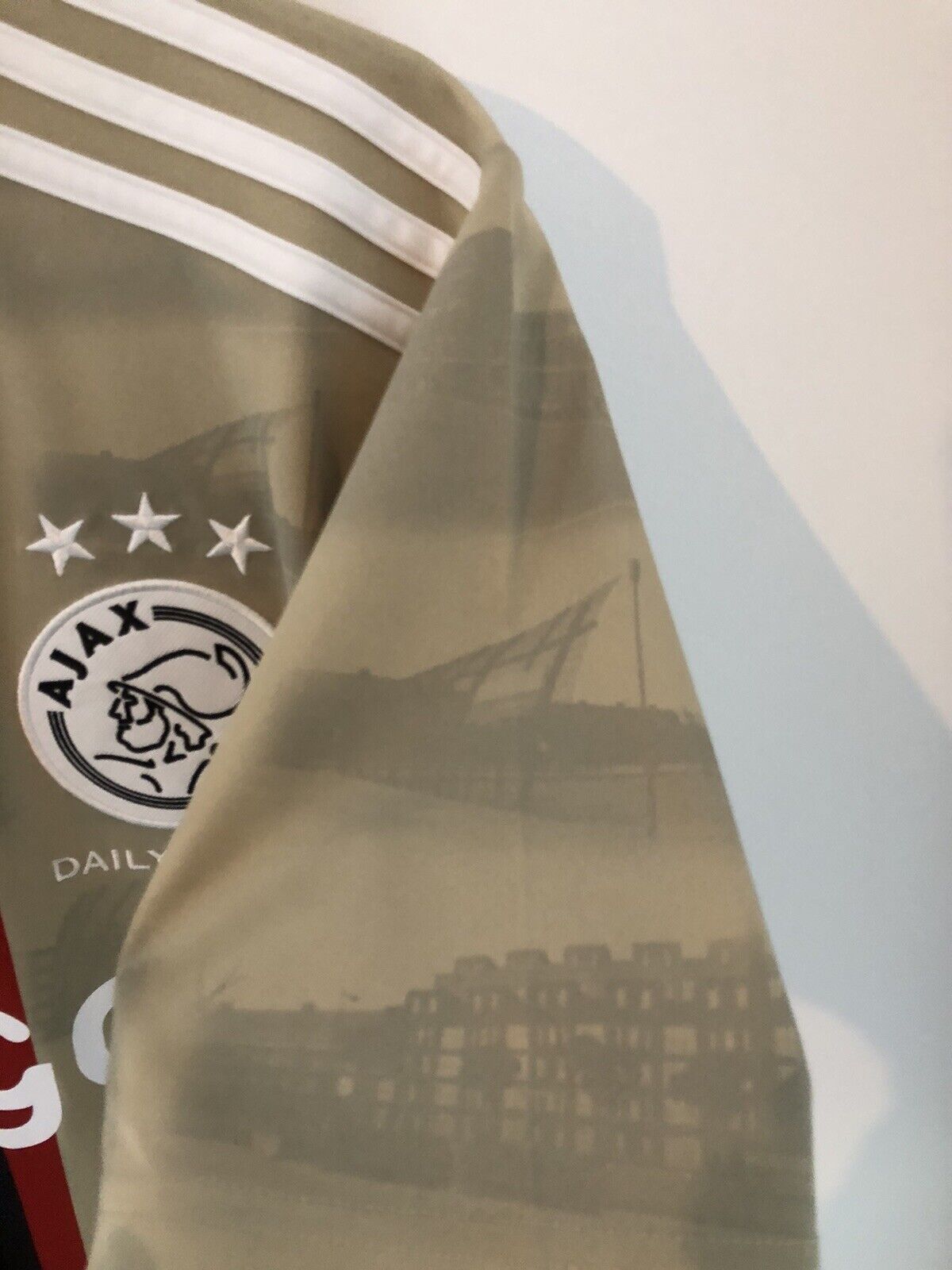J Timber #2 Ajax Amsterdam Daily Paper Small 2021/22 3rd Excellent Condition HG1393