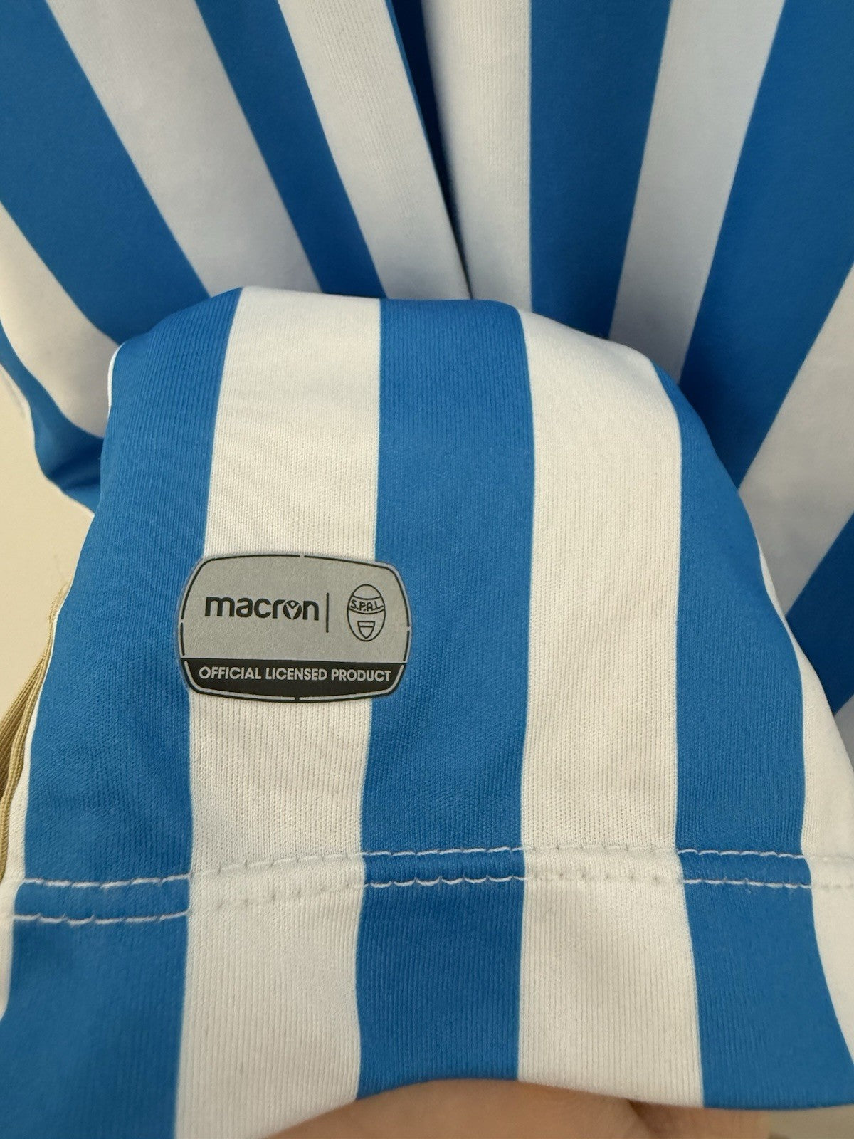 SPAL 2021/22 Medium Home Shirt Macron Excellent Condition