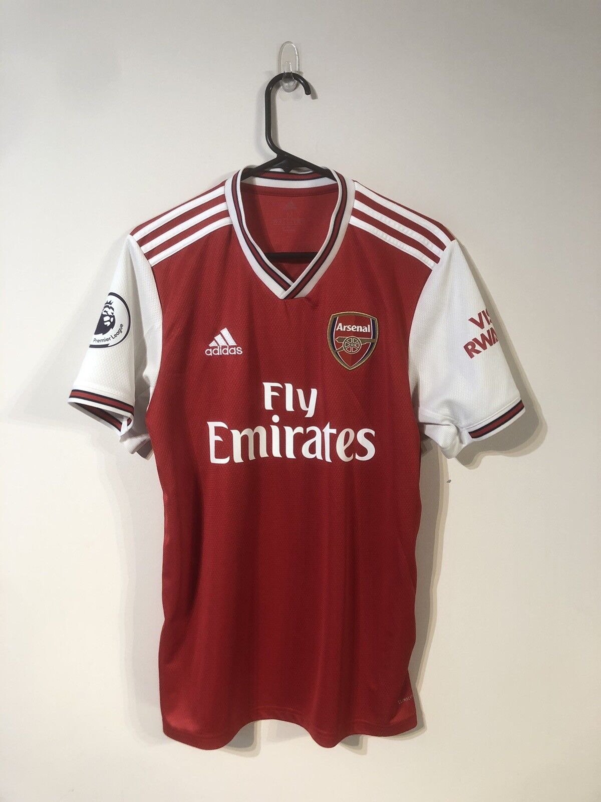Tierney #3 Arsenal 2019/20 Medium Home Shirt Adidas Excellent Condition EH5637