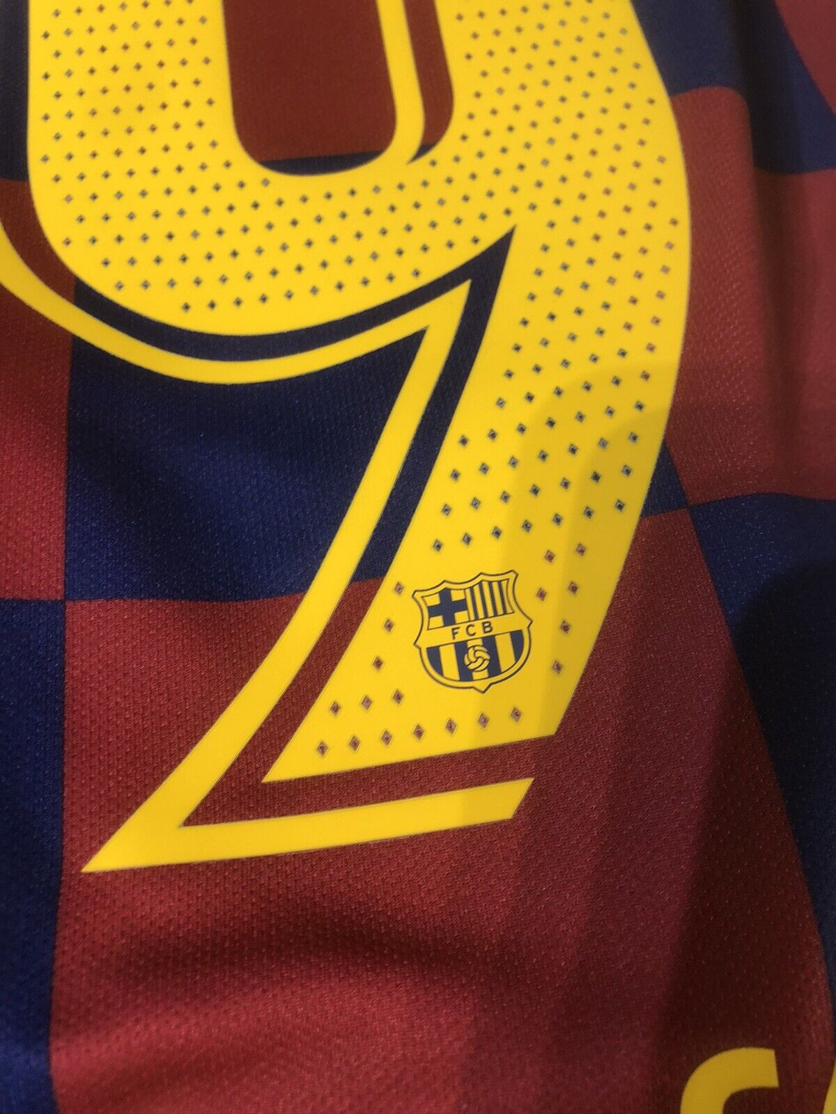 Suarez #9 Barcelona Medium 2019/20 Home Football Shirt Jersey Nike BNWT