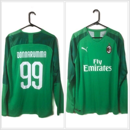 Donnarumma 99 Ac Milan 2019 20 Large Home Gk Shirt Brand New With Tags 756409 06