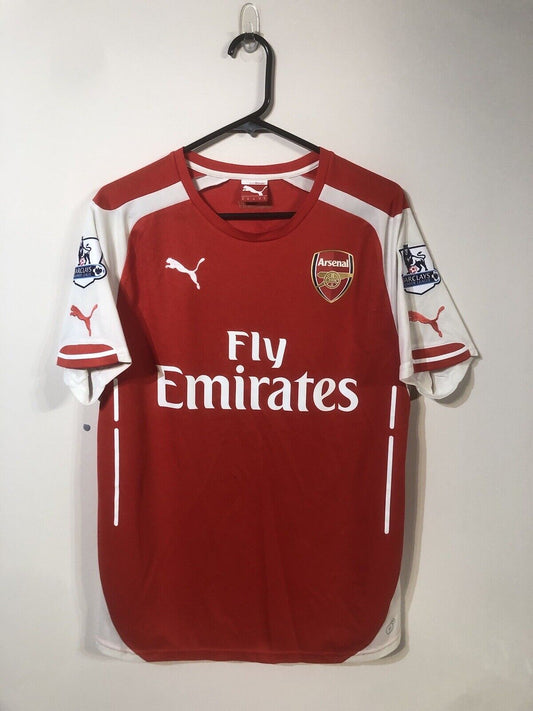 Arsenal 2014/15 Medium Home Shirt Puma Excellent Condition 746446
