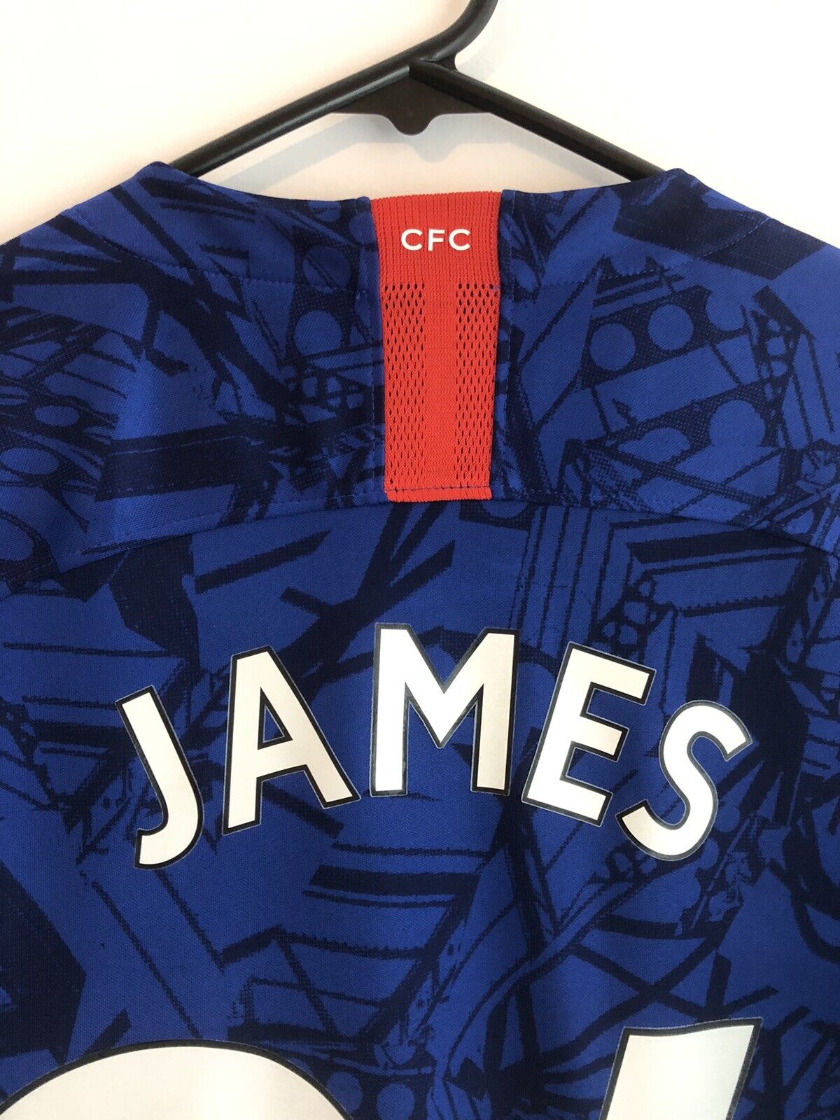 James 24 Chelsea Medium 2019 20 Home Shirt Excellent Condition AJ5529 495