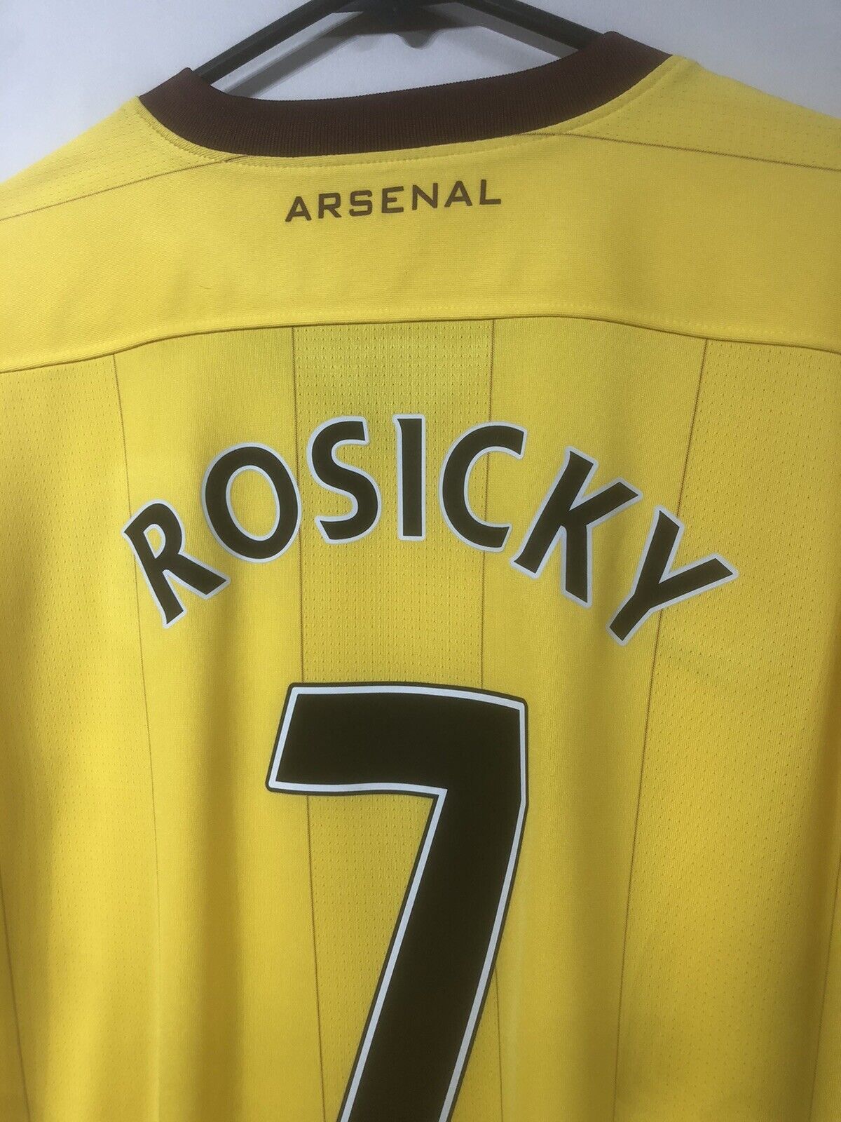 Rosicky #7 Arsenal 2012/13 Medium Away Shirt Nike Excellent Condition 386824-749