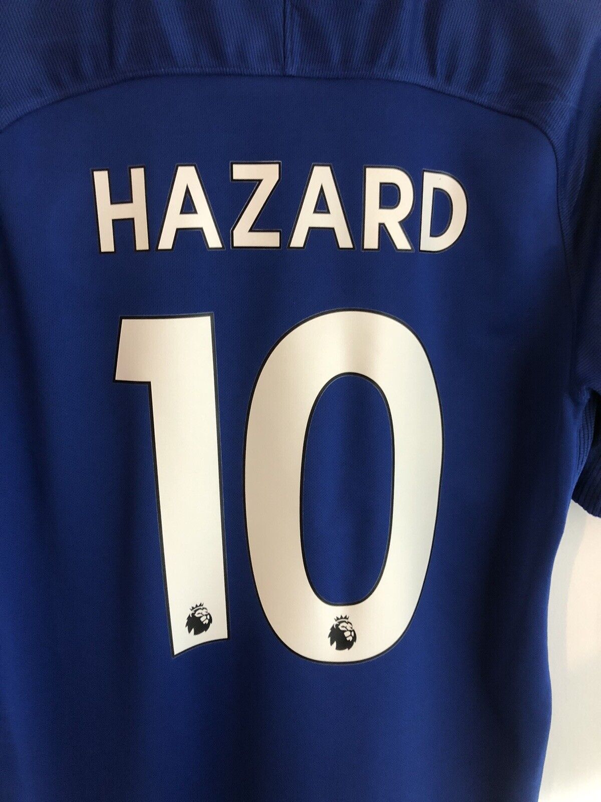 Hazard #10 Chelsea Large 2017/18 Home Shirt Nike Excellent Condition 905513-496