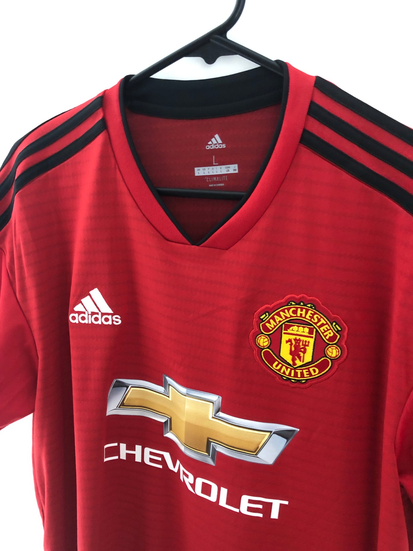 Rashford #10 Man United Large 2018/19 Home Shirt BNWT Cg0040