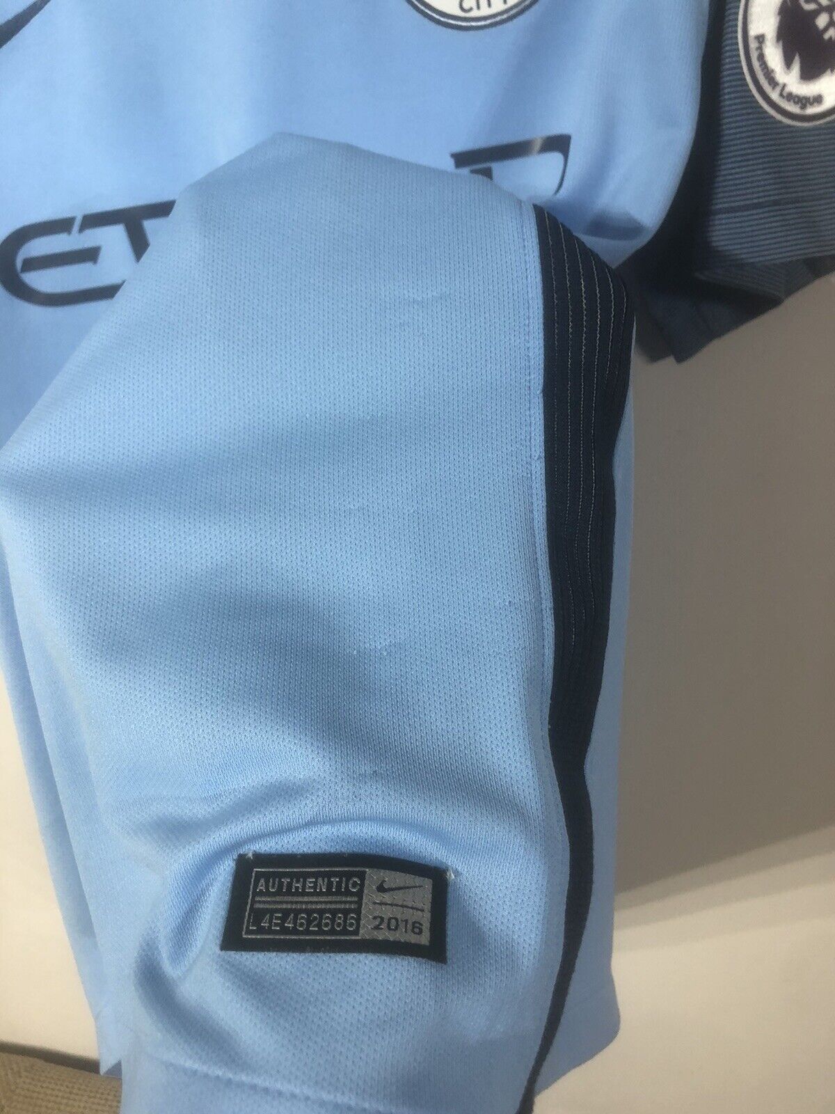 Stones 24 Manchester City 2016 17 Medium Home Excellent Condition 776907 489