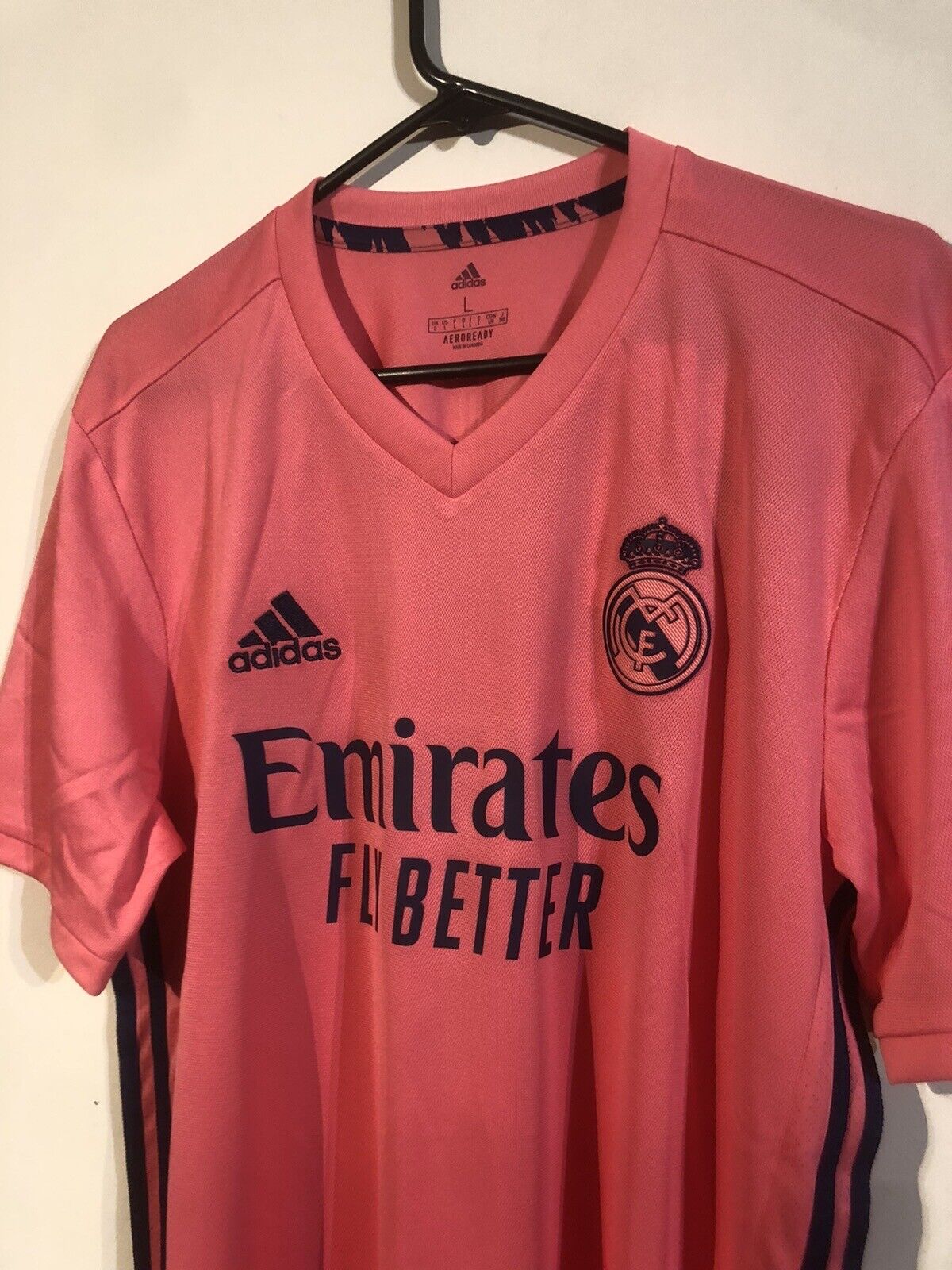 Vinicius Jr #20 Real Madrid 2020/21 Large Away Football Shirt Jersey BNWT