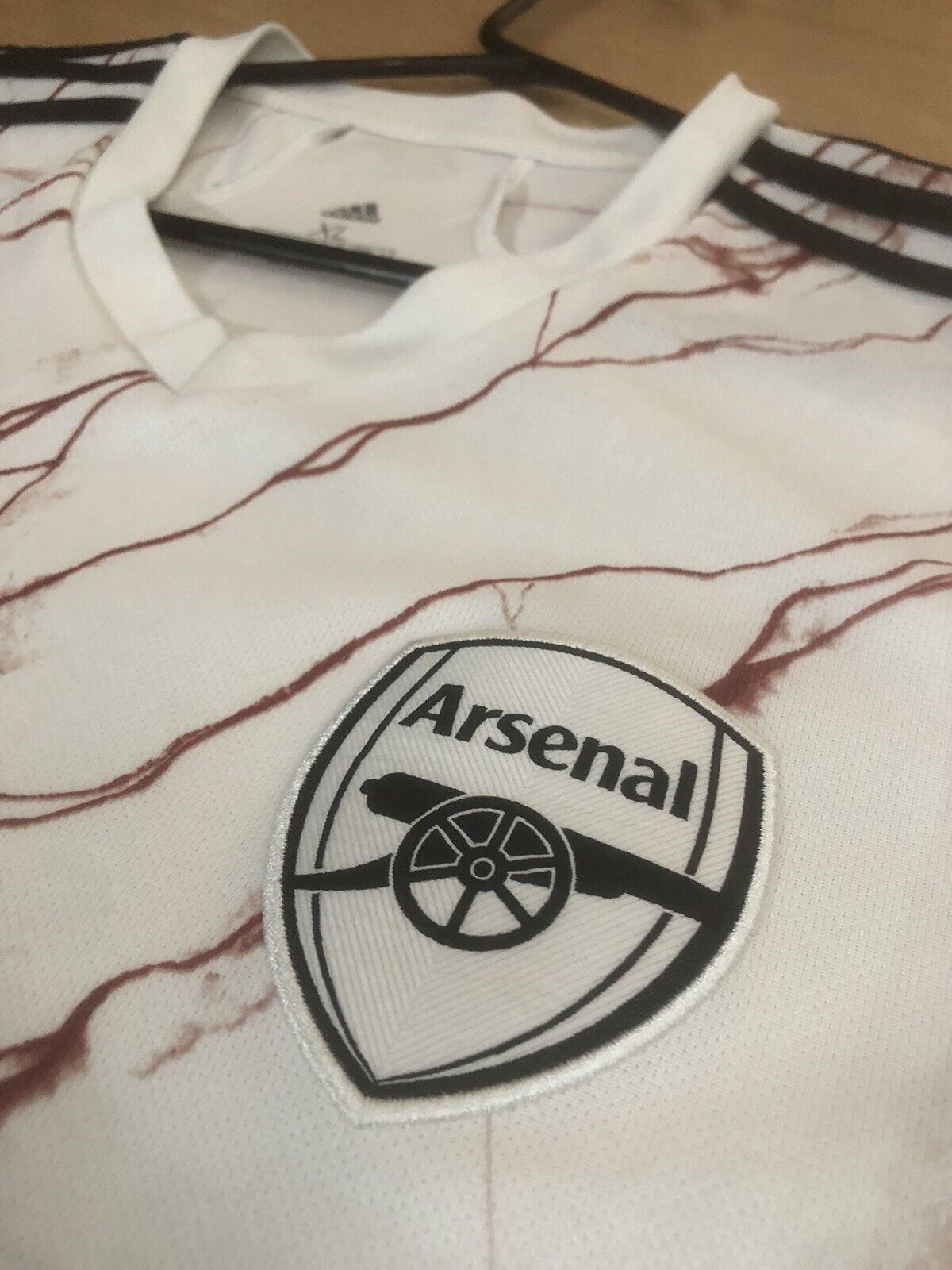 Saka #7 Arsenal 2020/21 XL Away Shirt Adidas Excellent Condition EH5815