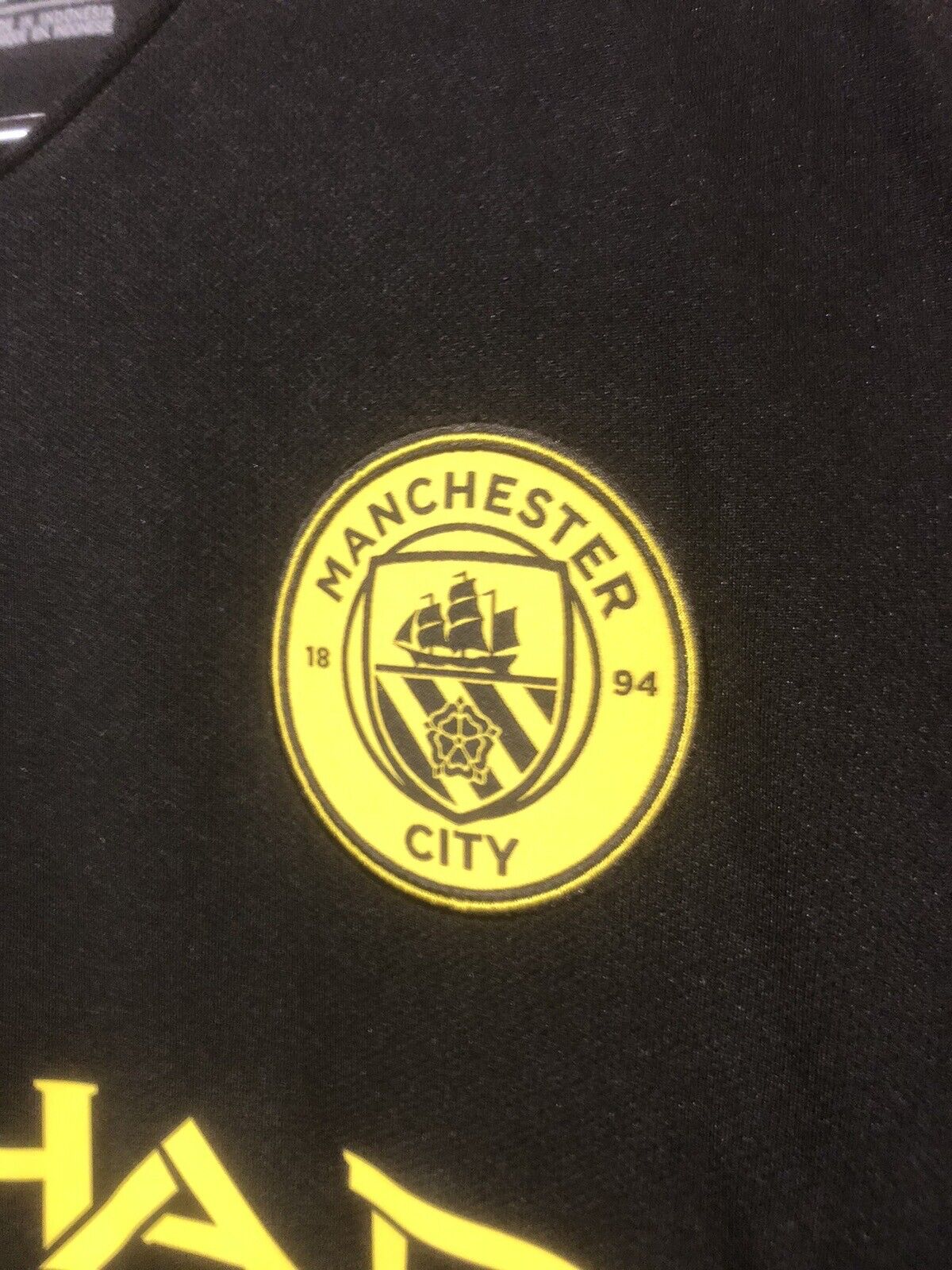 De Bruyne #17 Manchester City 2016/17 Medium Away Football Shirt Nike BNWT