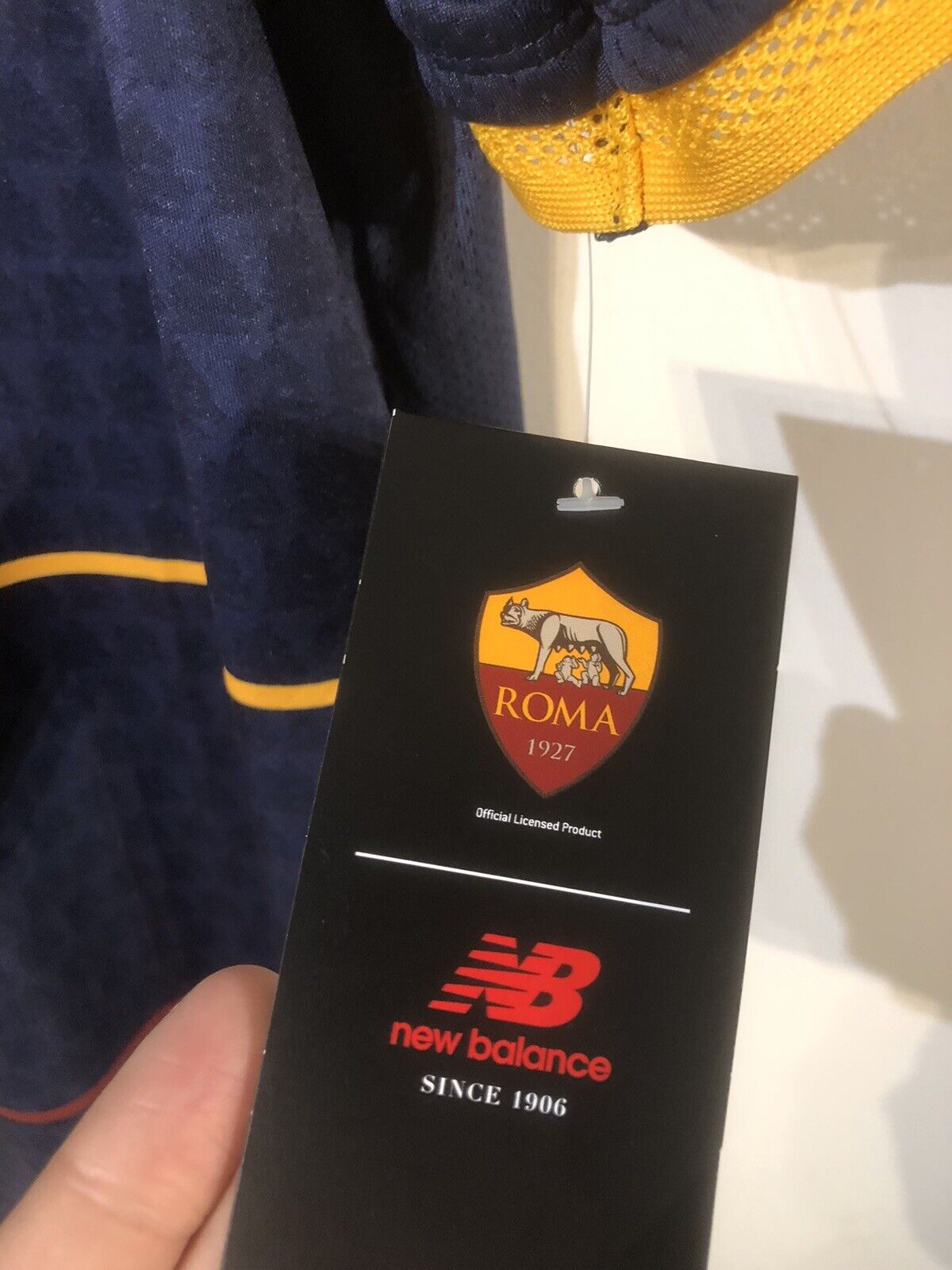 El Shaarawy #23 AS Roma 4th 2021/22 Large Football Shirt New Balance BNWT