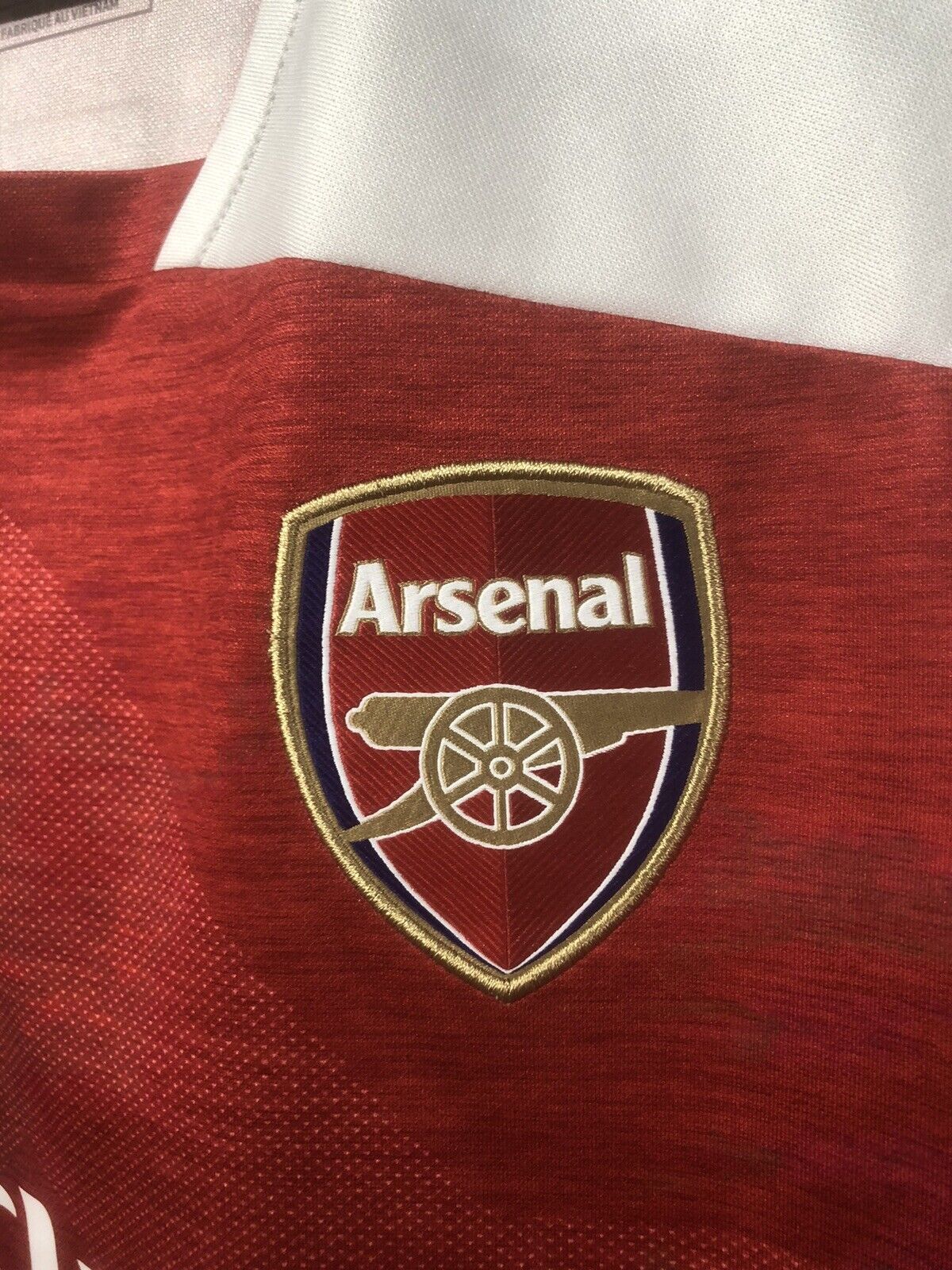 Ozil #10 Arsenal 2018/19 Large Home Shirt Puma Very Good Condition 753209-12