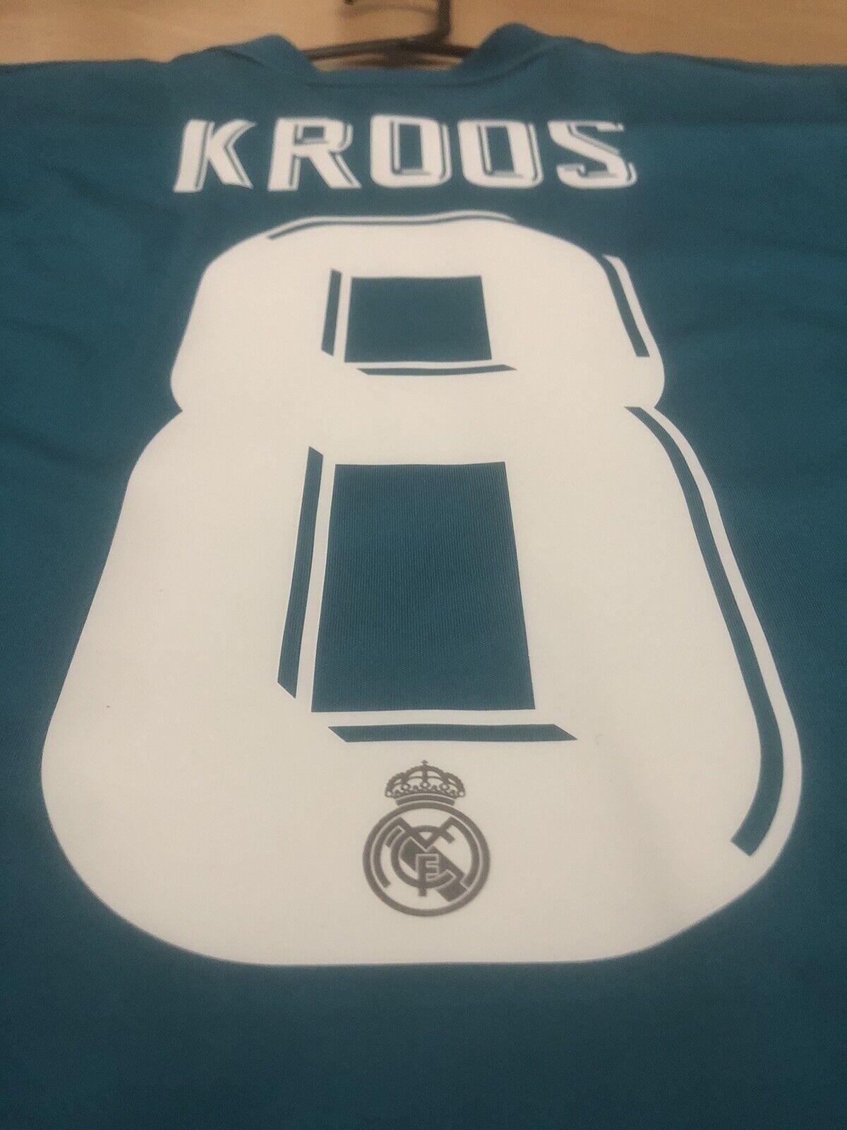 Kroos 8 Real Madrid 2017 18 Small 3rd Shirt Adidas Excellent Condition Br3539