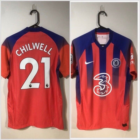 Chilwell #21 BNWT Chelsea Vaporknit 2020/21 Small 3rd Shirt Jersey Nike