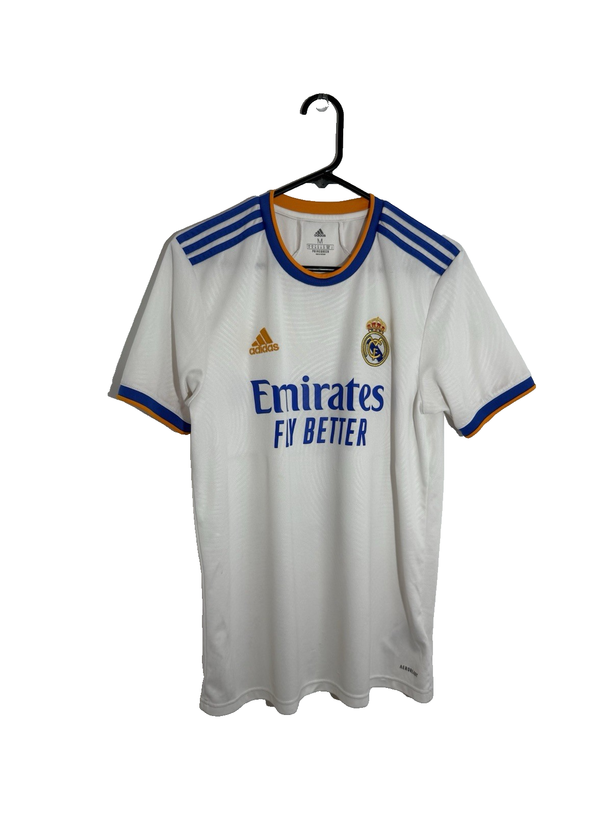 Real Madrid Isco #22 2021/22 Medium Home Shirt Adidas Excellent Condition GQ1359