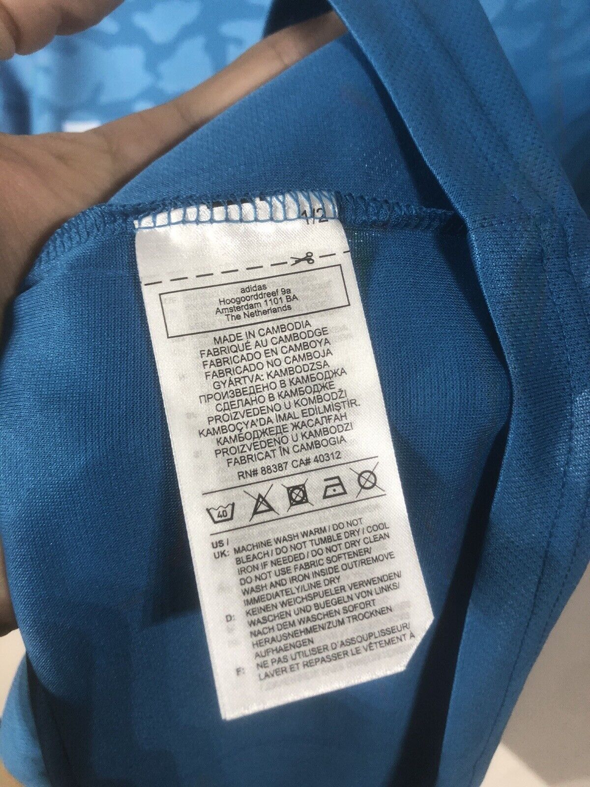 Chiellini #3 Juventus 2019/20 Large CL 3rd Football Shirt Jersey Adidas BNWT