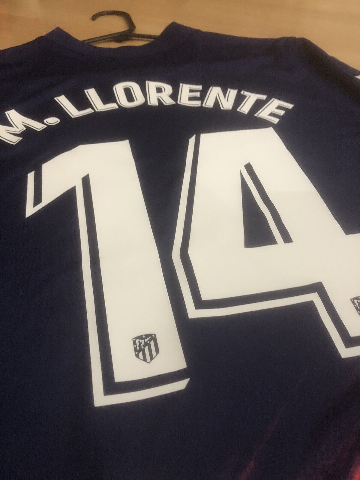 M Llorente 14 Atletico Madrid Large 2021 22 Away Excellent Condition CV7881 422