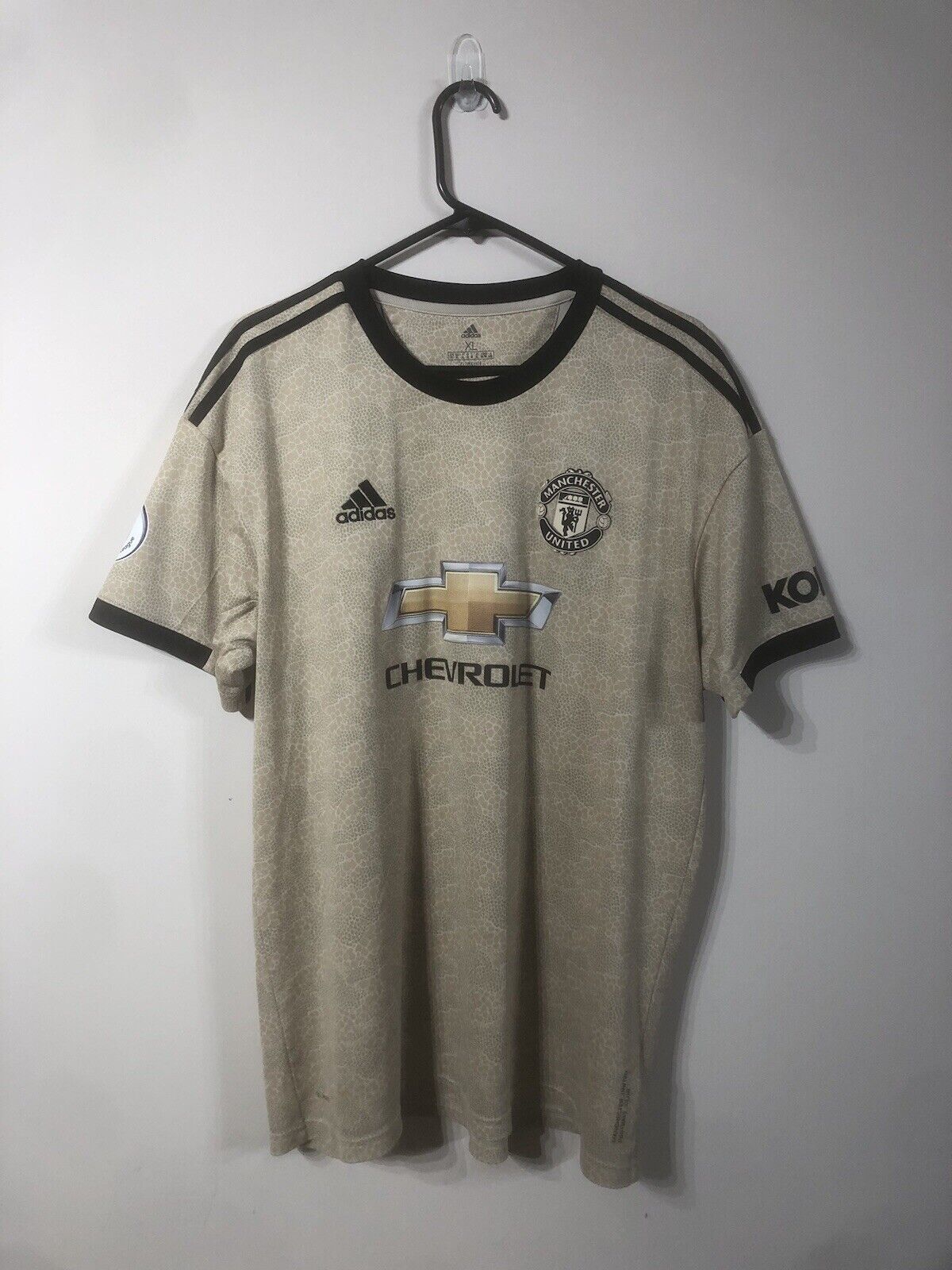 B Fernandes 18 Manchester United 2019 20 Away Xl Very Good Condition Ed7388