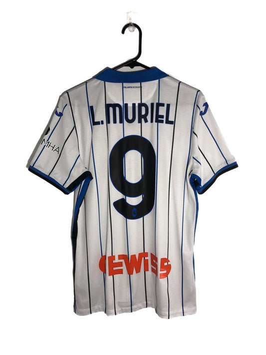 L. Muriel #9 Atalanta 2021/22 Medium Away Shirt Joma Excellent Condition